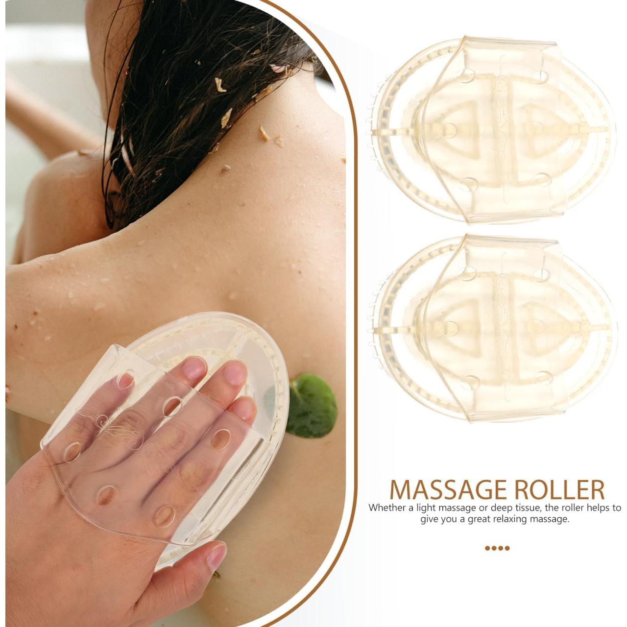 Cepillo de Masaje de Mano PartyKindom para Alivio Muscular