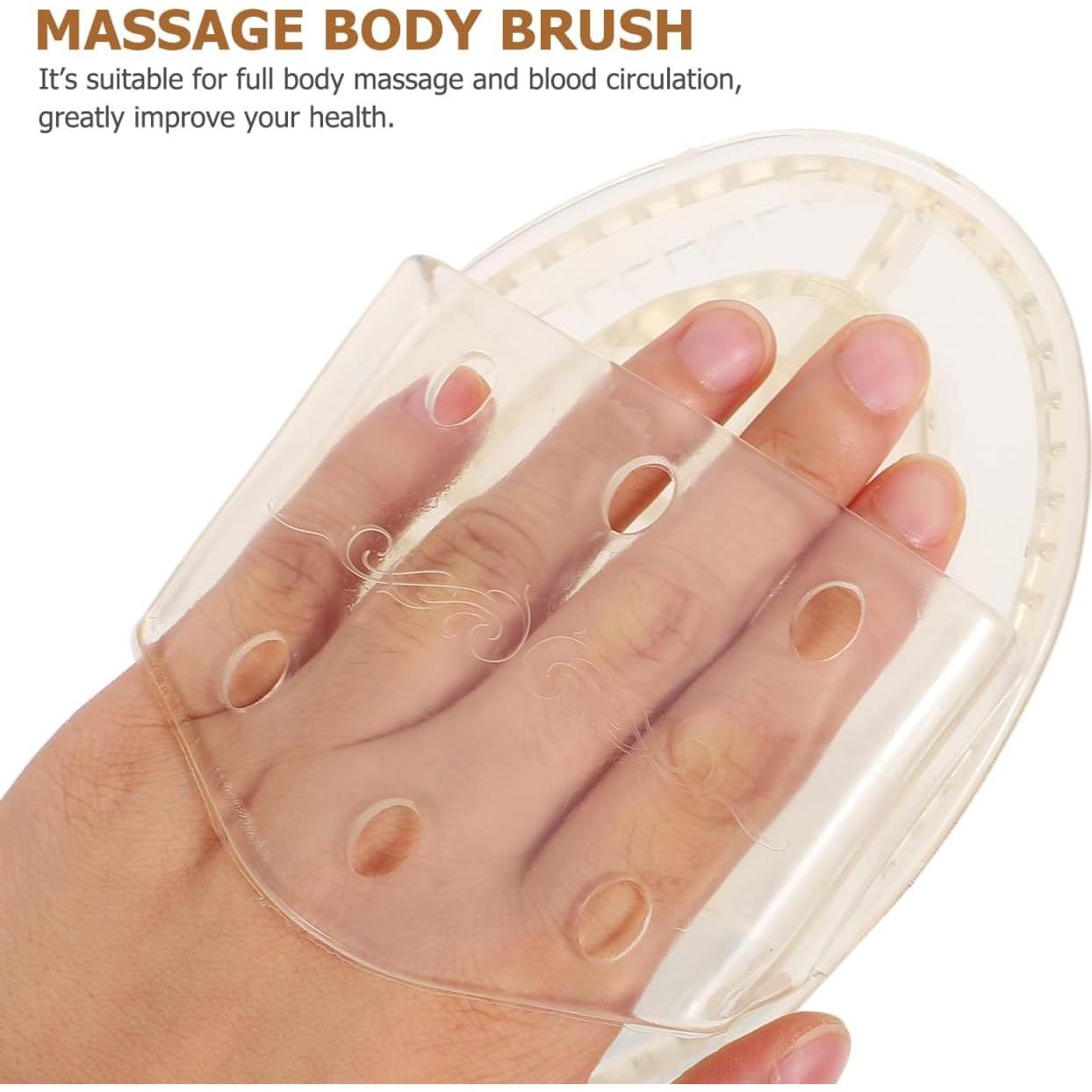 Cepillo de Masaje de Mano PartyKindom para Alivio Muscular