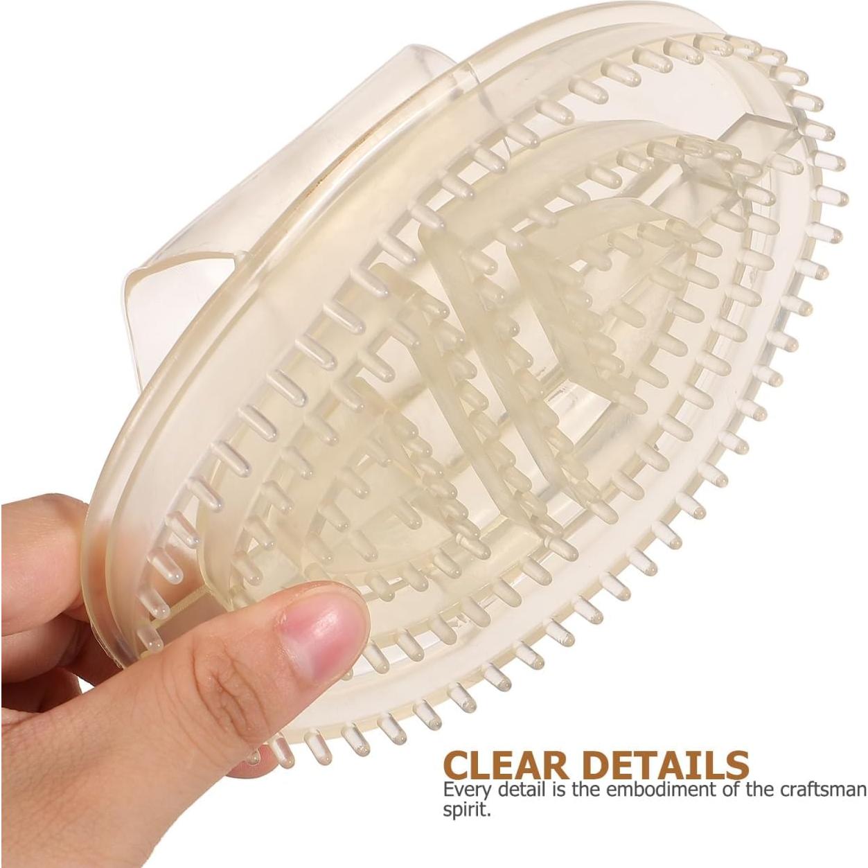 Cepillo de Masaje de Mano PartyKindom para Alivio Muscular