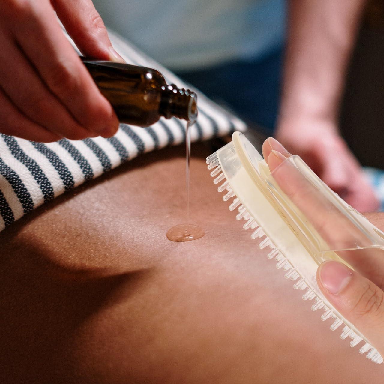 Cepillo de Masaje de Mano PartyKindom para Alivio Muscular