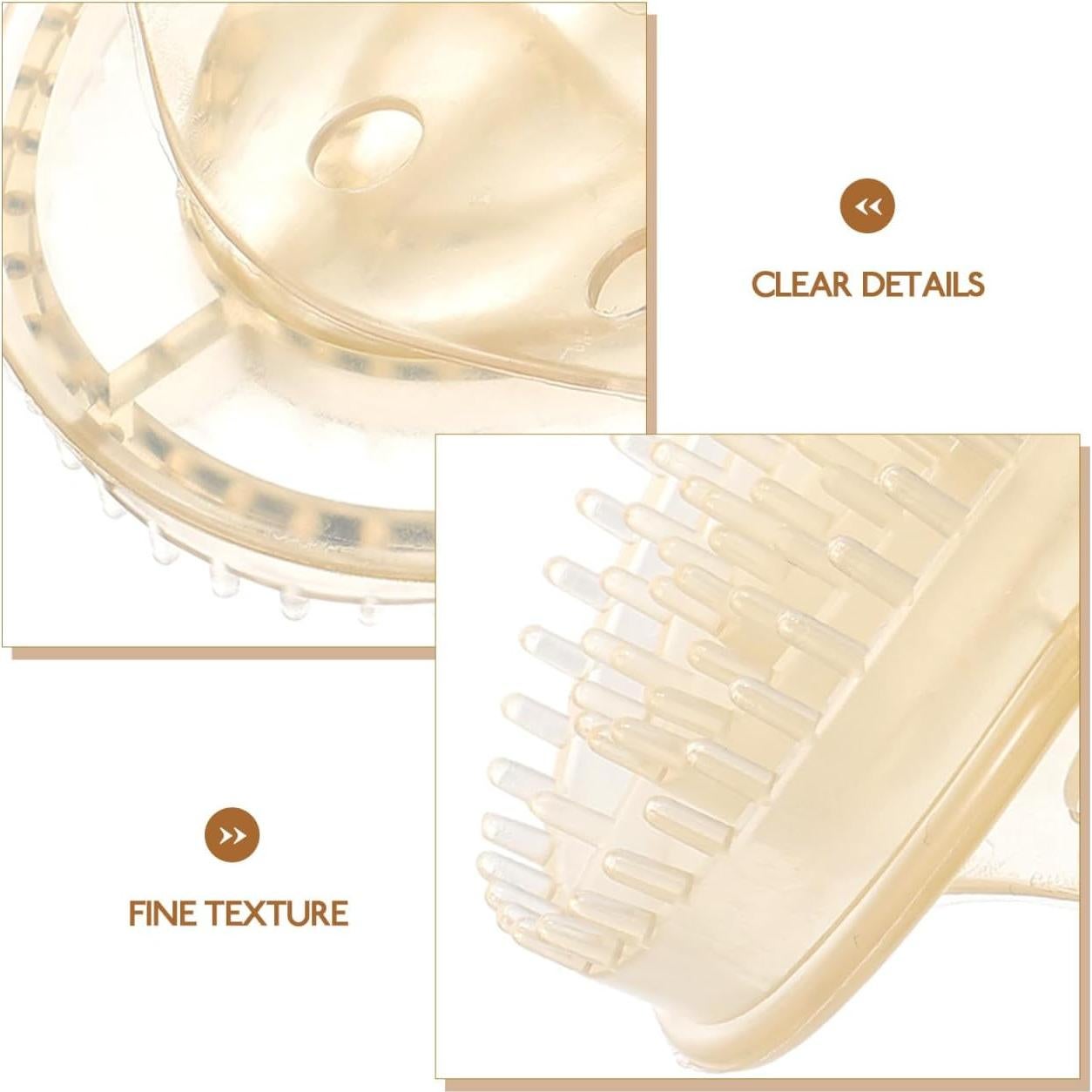 Cepillo de Masaje de Mano PartyKindom para Alivio Muscular