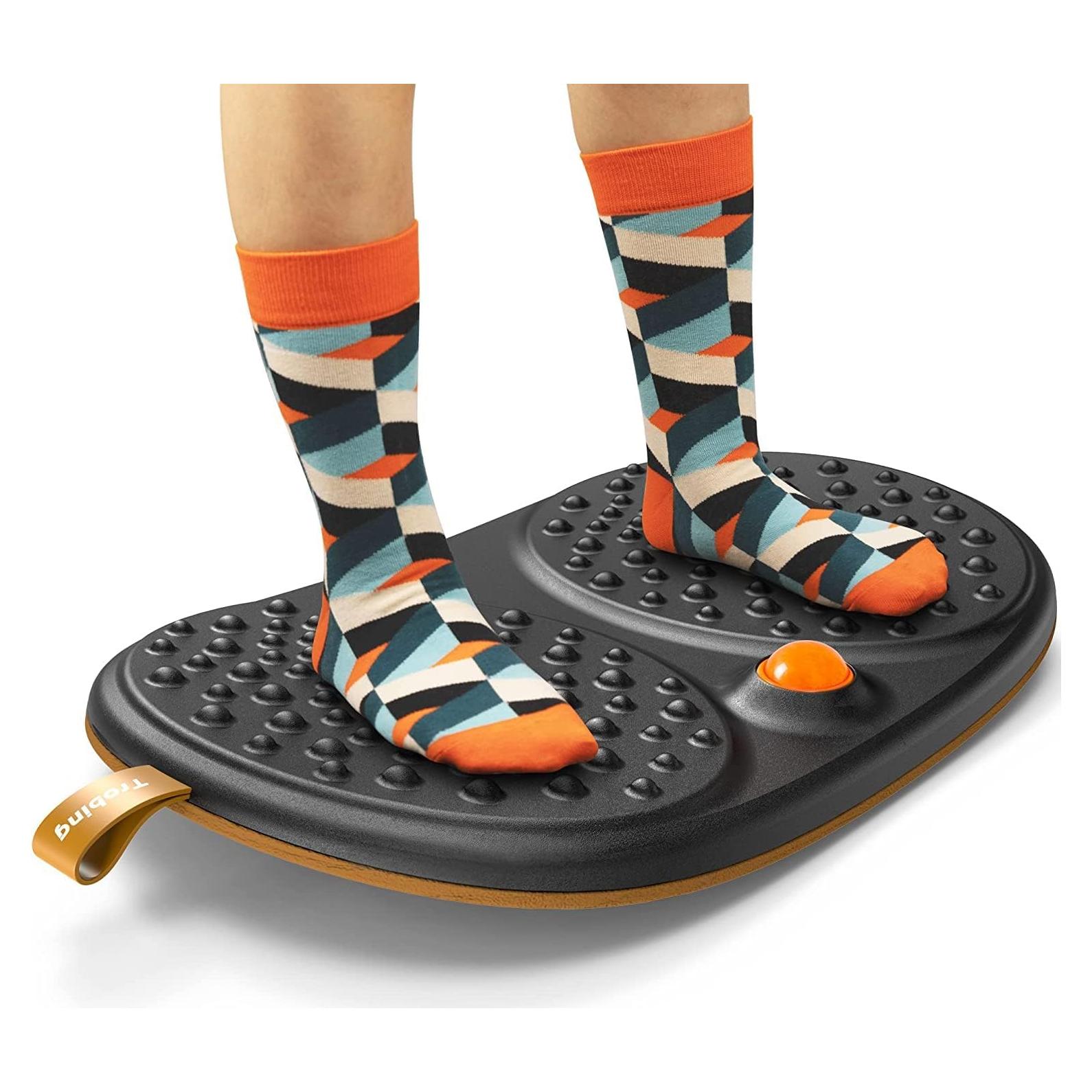 Alfombrilla de Escritorio de Pie Trobing con Tabla de Equilibrio