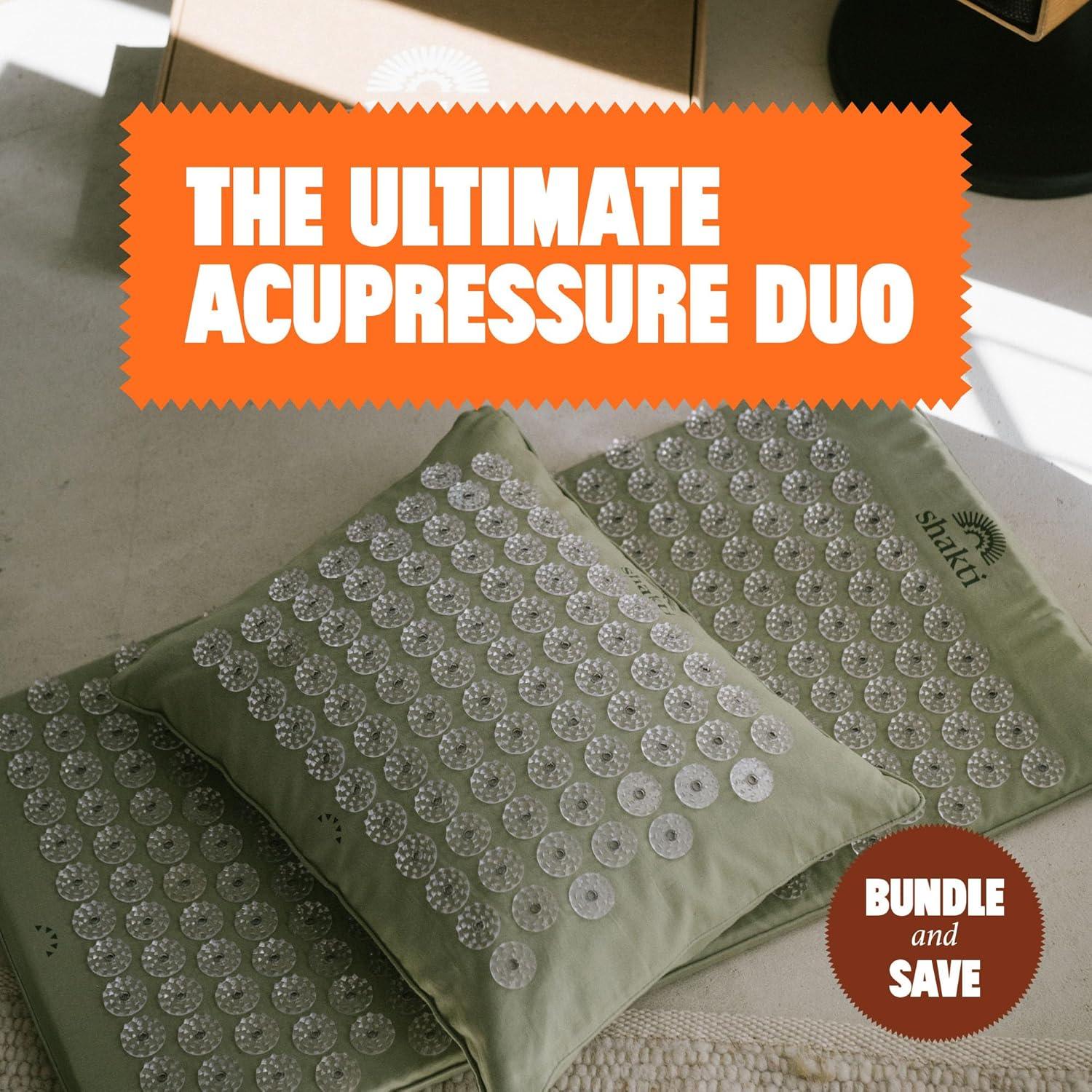 ShaktiMat Premium Alfombrilla y Almohada de Acupresión