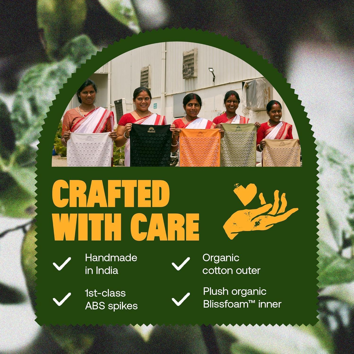 ShaktiMat Premium Alfombrilla y Almohada de Acupresión