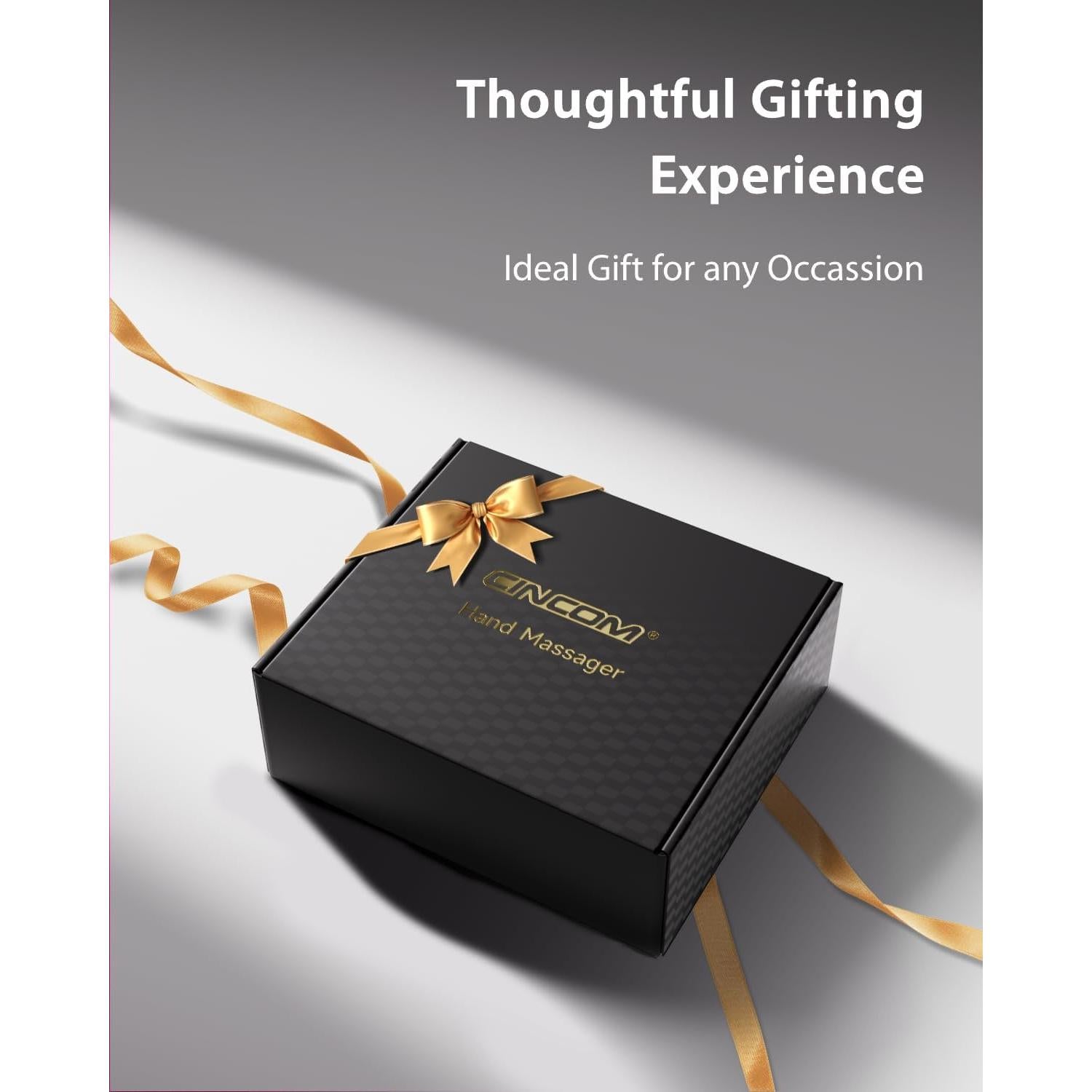 Masajeador de Mano CINCOM Inalámbrico con Calor y Compresión