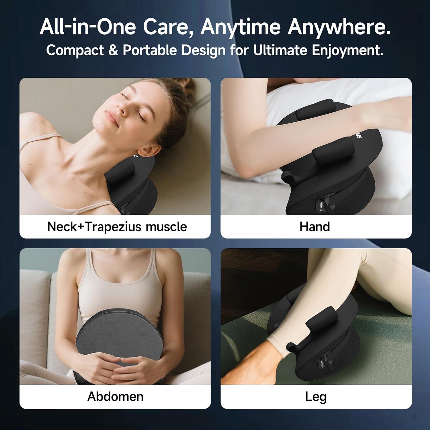 Masajeador de Cuello FUAN JRZ-1 con Calor y Control Remoto