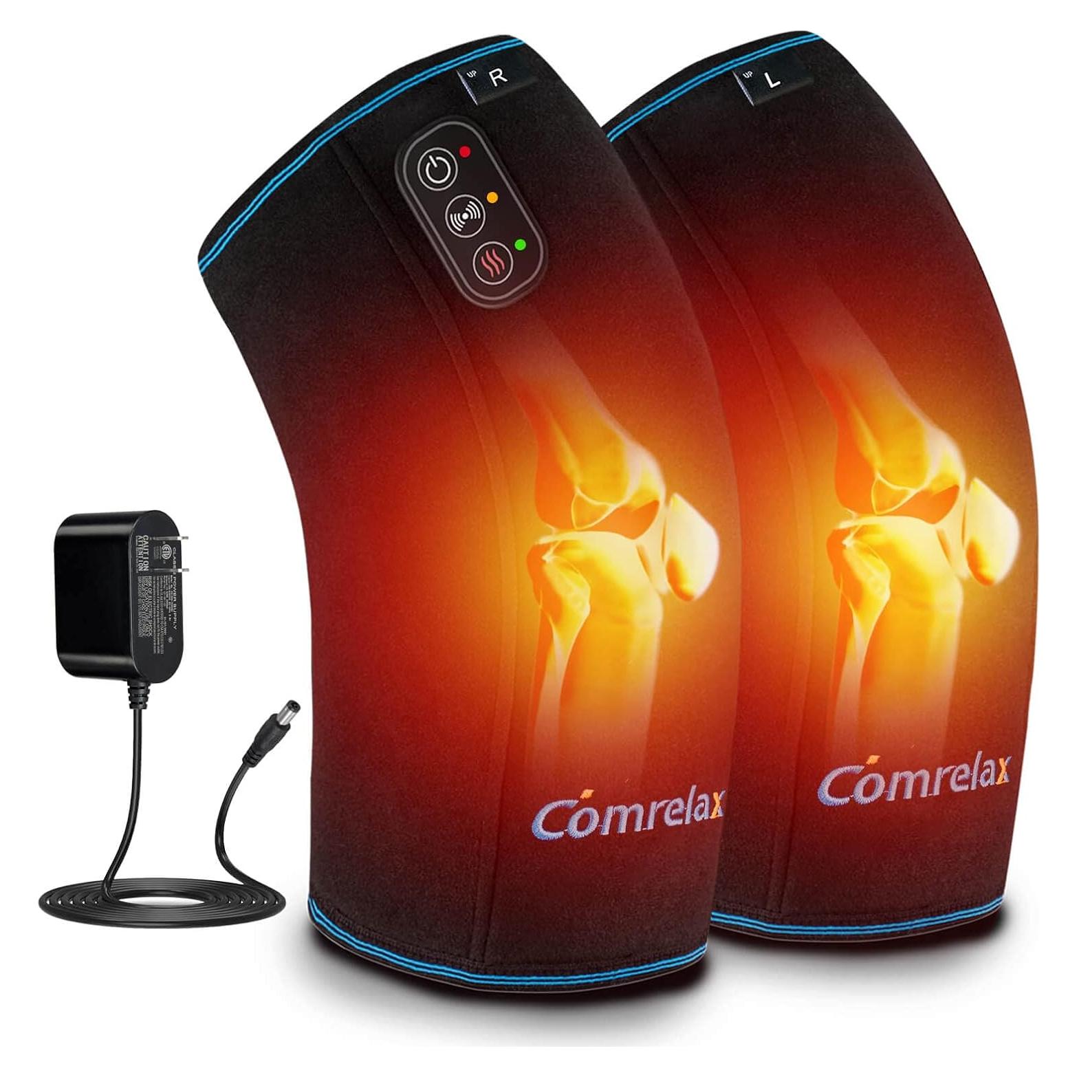 Masajeador de Rodilla Comrelax CO-1126 con Calor y Vibración