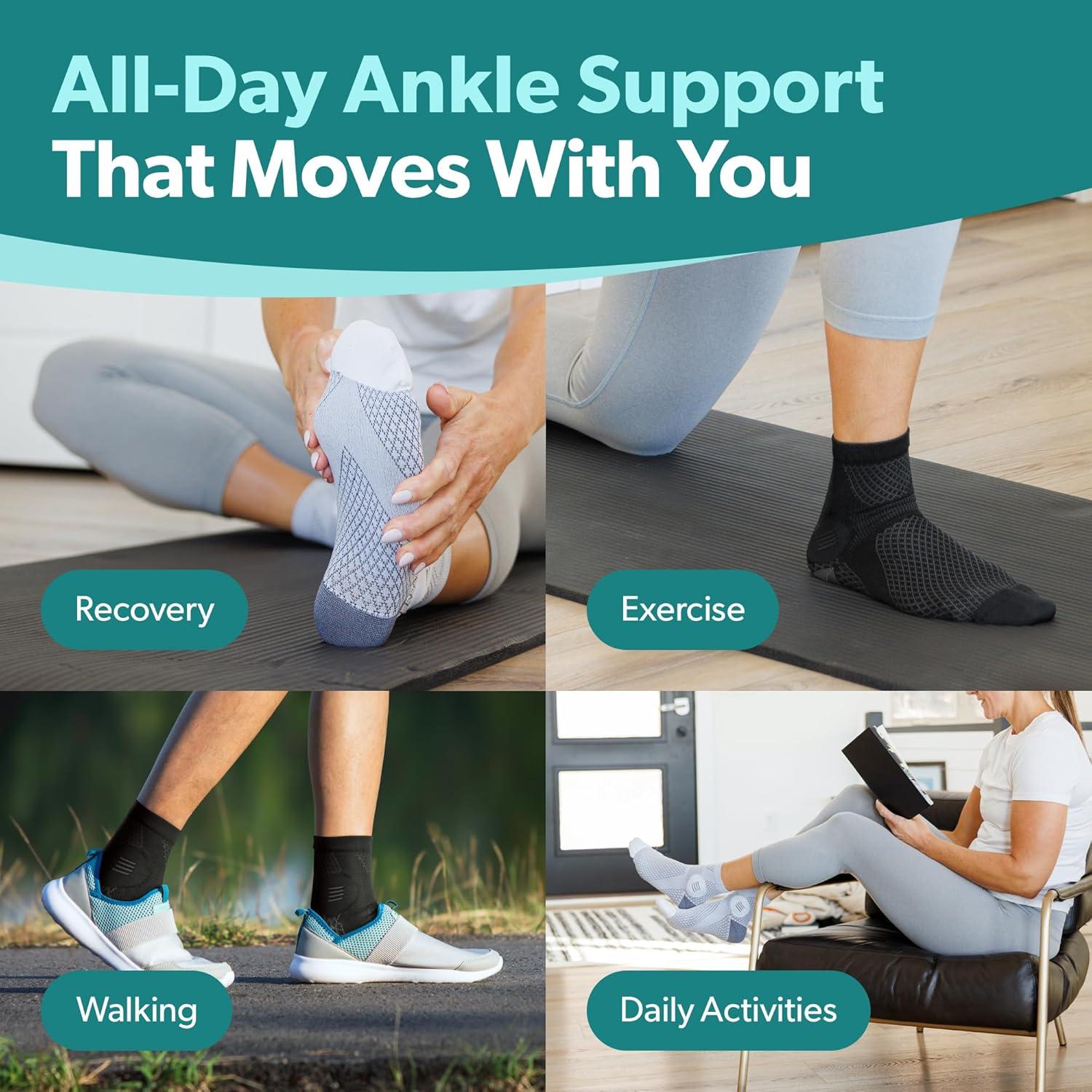 Calcetines Diabéticos de Punta Cerrada BraceAbility - Alivio Neuropatía