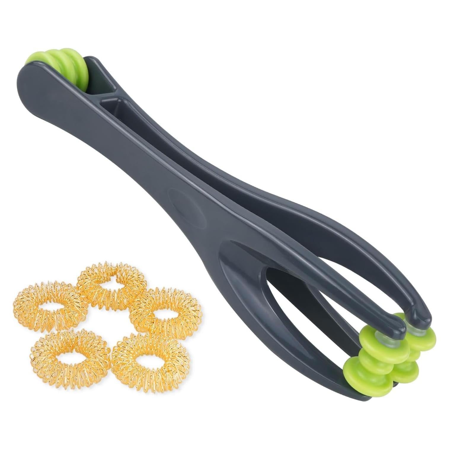 Rodillo Masajista de Dedos Cotsoco 2-en-1 con Acupresión