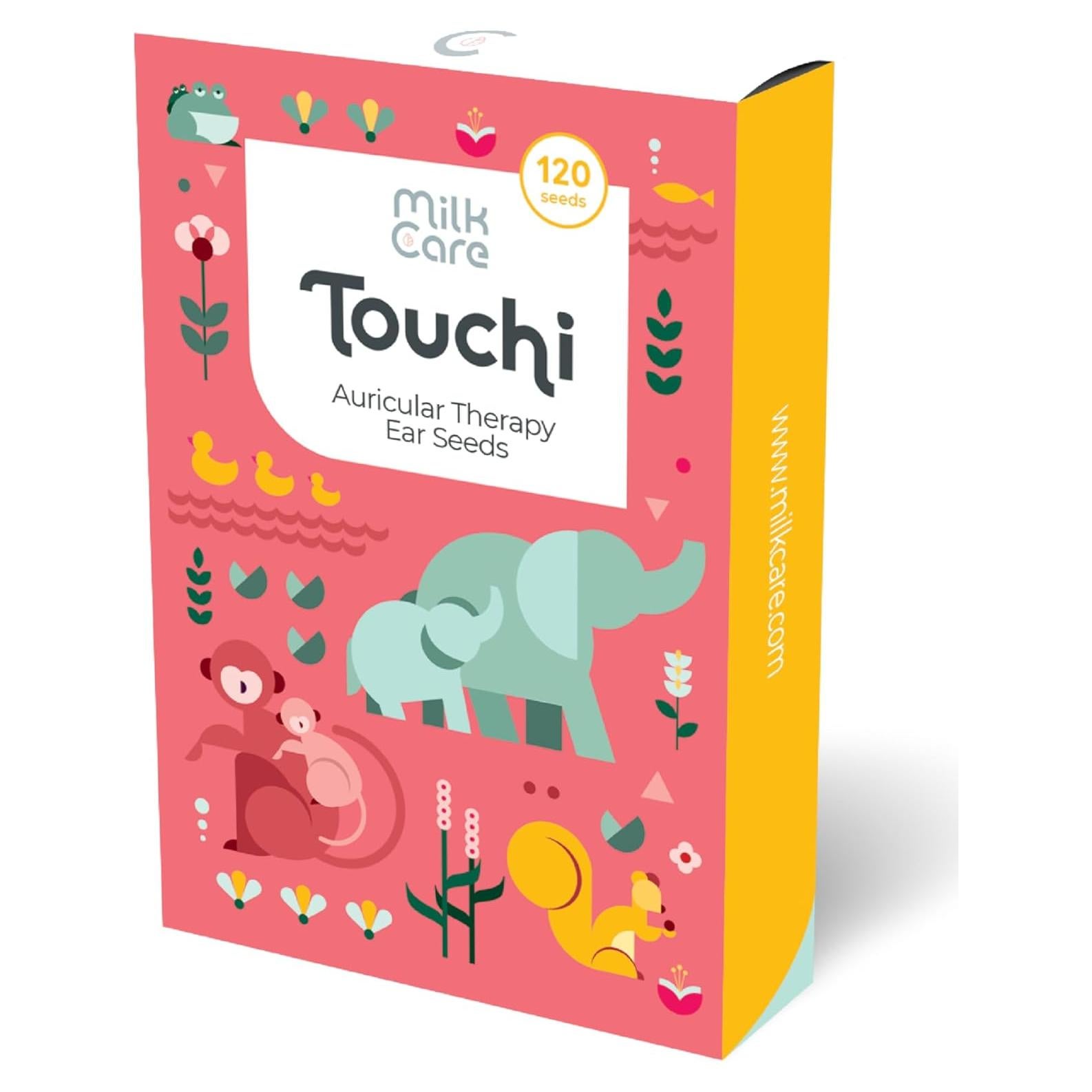 Touchi MilkCare - Semillas de Acupresión para Lactancia, 120 Pzas