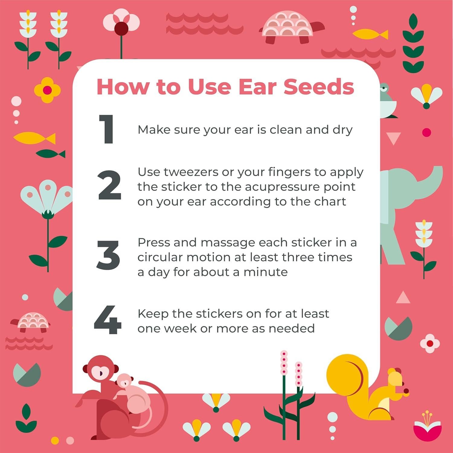 Touchi MilkCare - Semillas de Acupresión para Lactancia, 120 Pzas