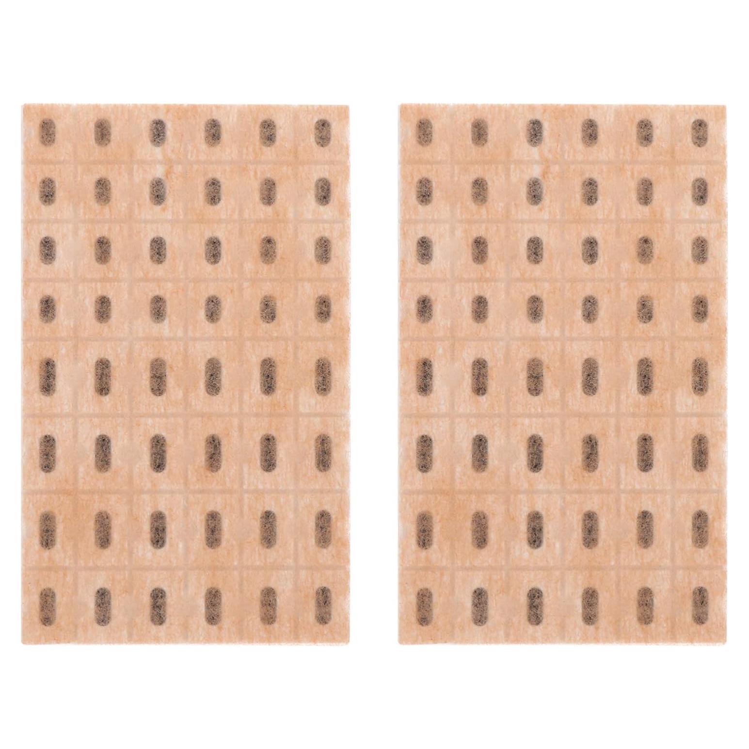 Parches para Oídos Healifty 96pcs Acupunto Caqui