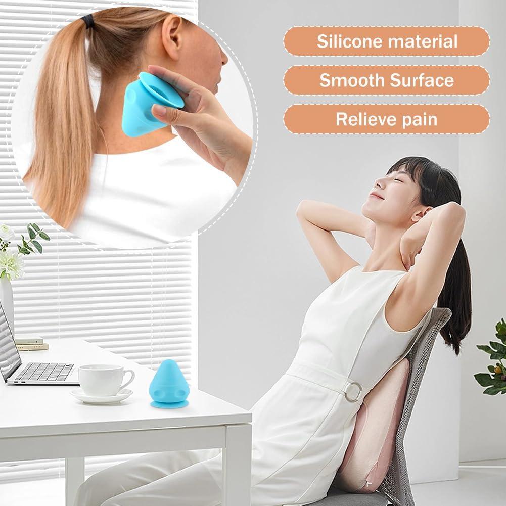 Masajeador de Espalda y Cuello LOQJSS con Ventosa 14x10cm