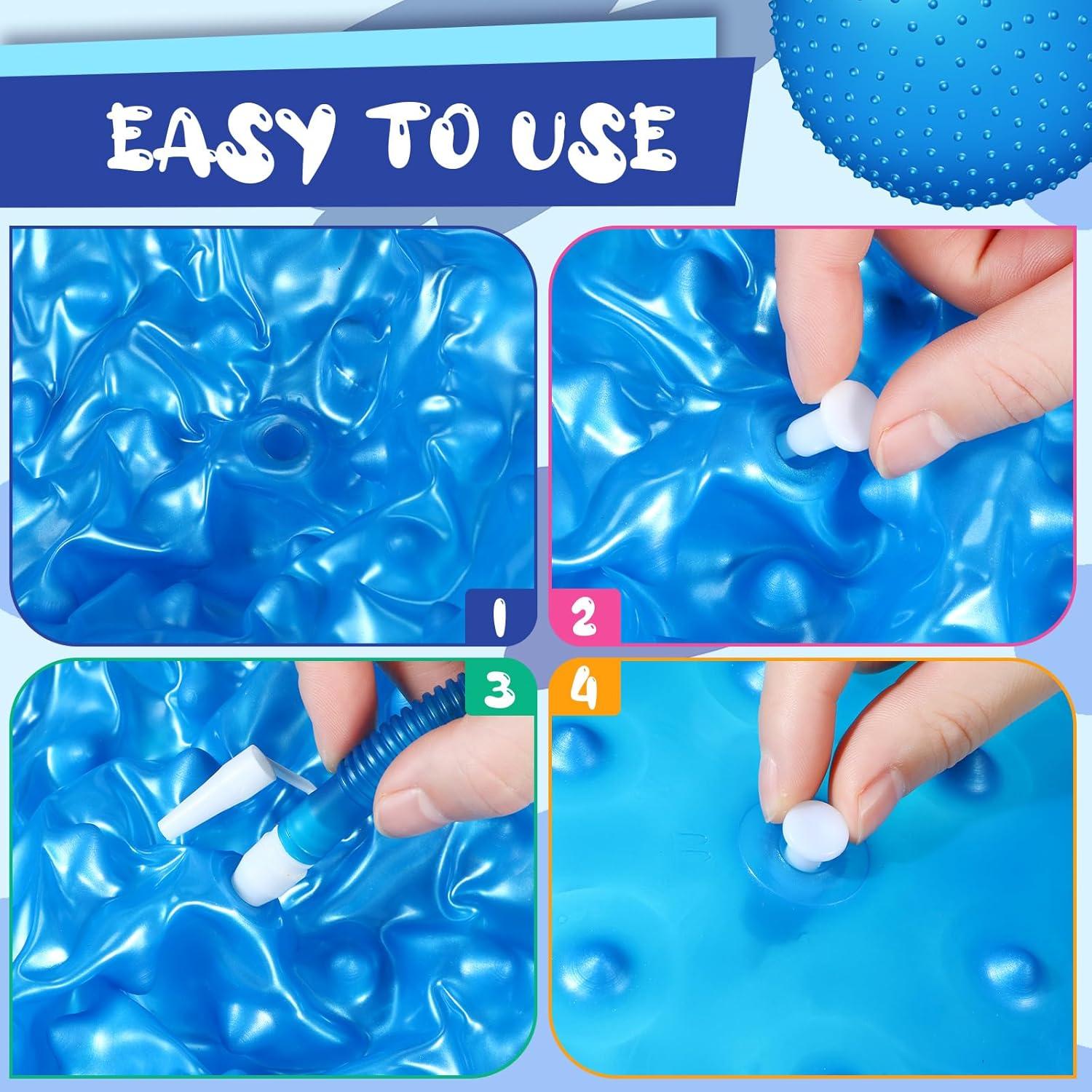 Bola de Masaje Sensorial Relaxgiant 55 cm con Bomba de Aire