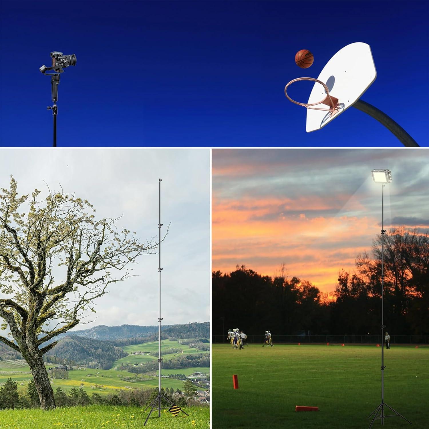 Trípode RAUBAY TT480 para cámara 487 cm con amortiguación