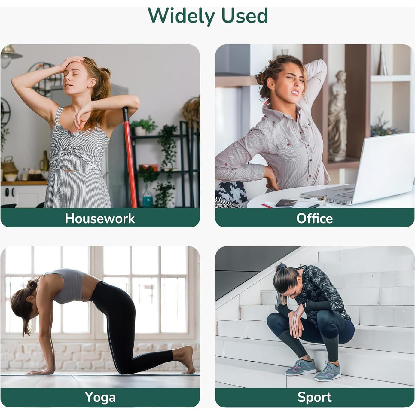 Bastón de Masaje de Bambú Goodtar 38.1 cm - Relajación Muscular