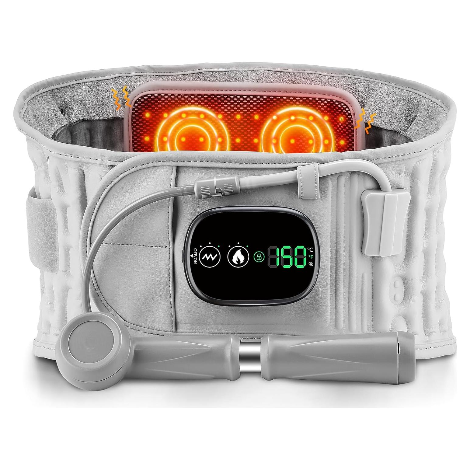 Cinturón de Descompresión ERHIVORA con Calefacción y Masaje