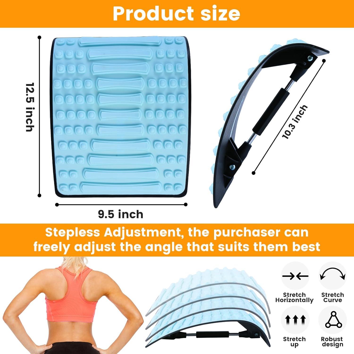 Estirador de Espalda Jinx Ajustable para Alivio Lumbar 1kg