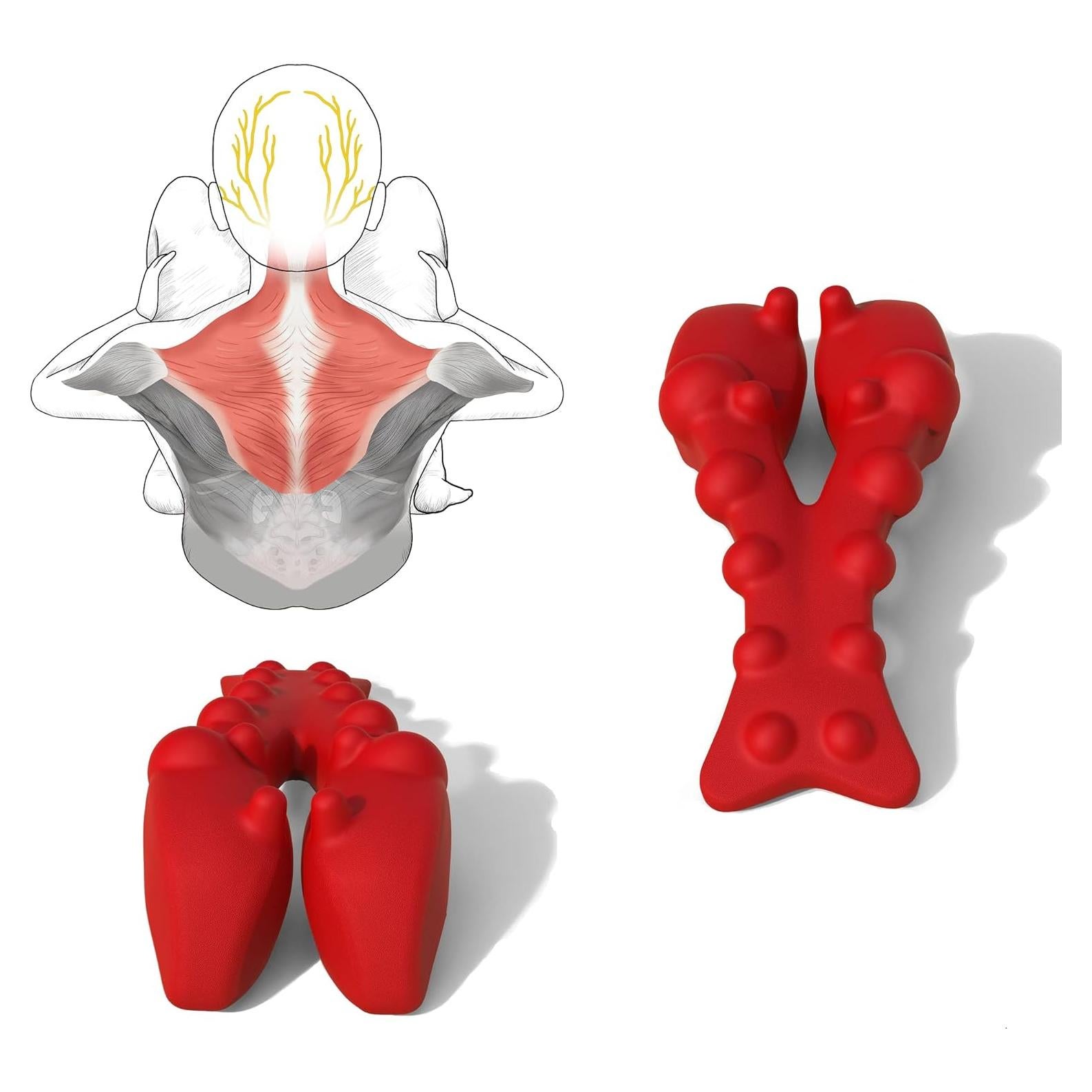 Masajeador de Trapecio Littlemum TP-01 - Alivio de Dolor de Cuello y Hombros