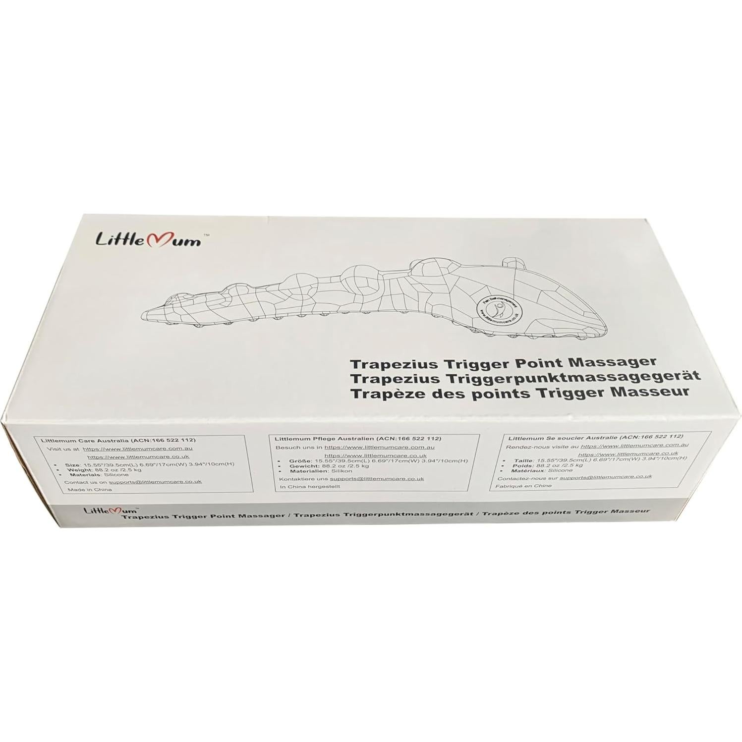 Masajeador de Trapecio Littlemum TP-01 - Alivio de Dolor de Cuello y Hombros