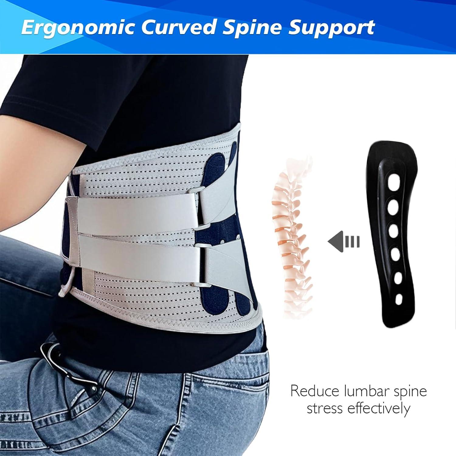 Faja Soporte Lumbar Avaneeny Ajustable Unisex 27-36 Pulgadas
