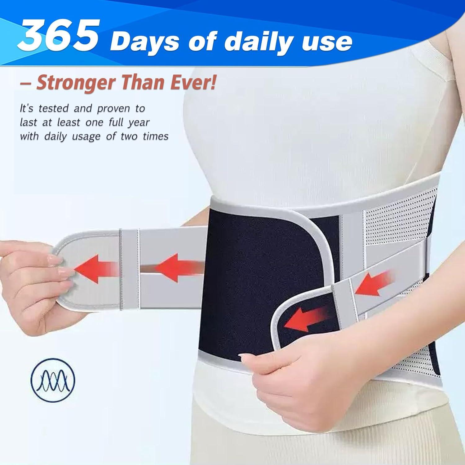 Faja Soporte Lumbar Avaneeny Ajustable Unisex 27-36 Pulgadas