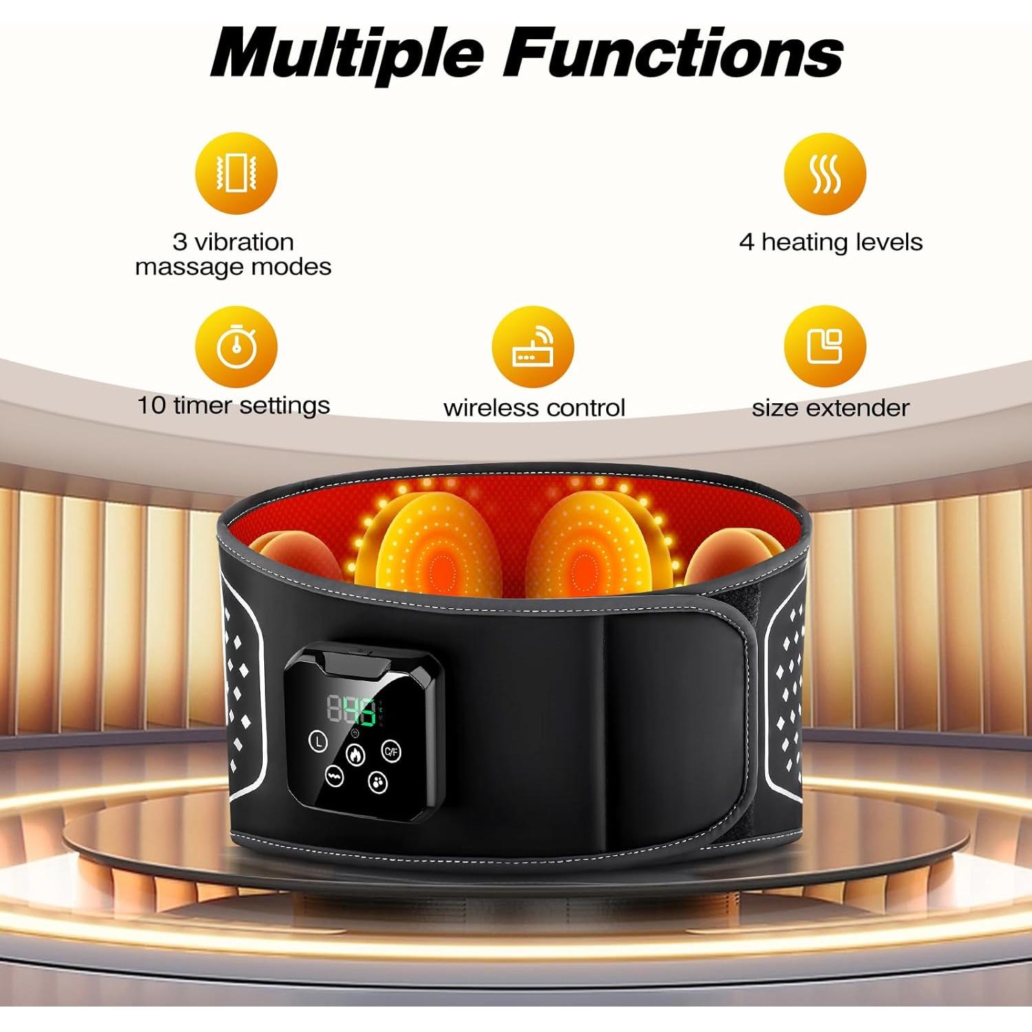 Almohadilla Térmica Eléctrica Inalámbrica TJXVX 3 Modos Masaje