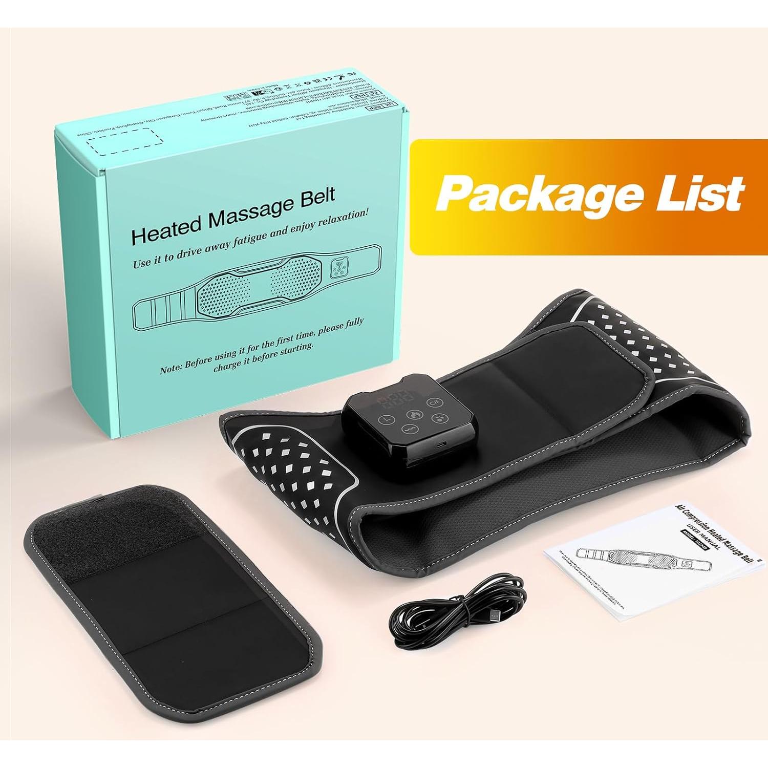 Almohadilla Térmica Eléctrica Inalámbrica TJXVX 3 Modos Masaje