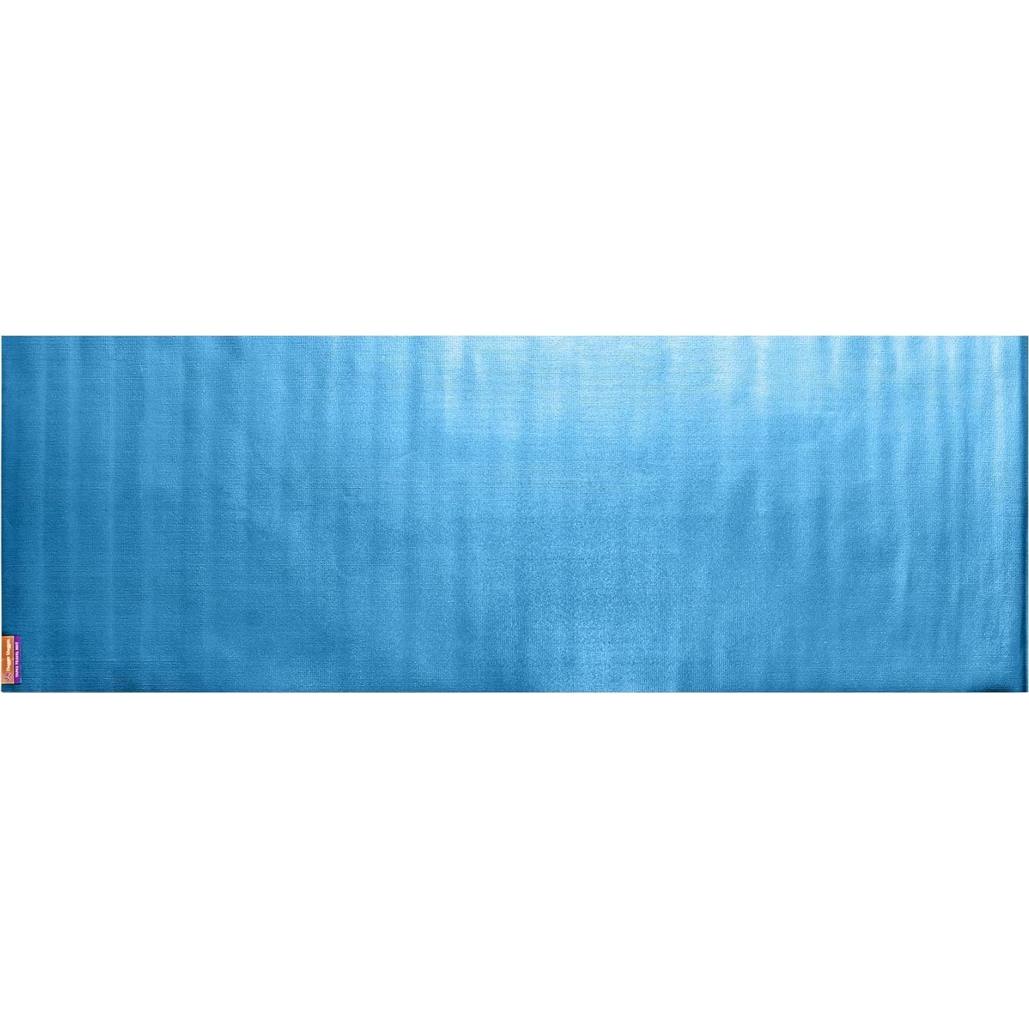 Mat de Yoga de Viaje Hugger Mugger Azul 172.72x60.96cm