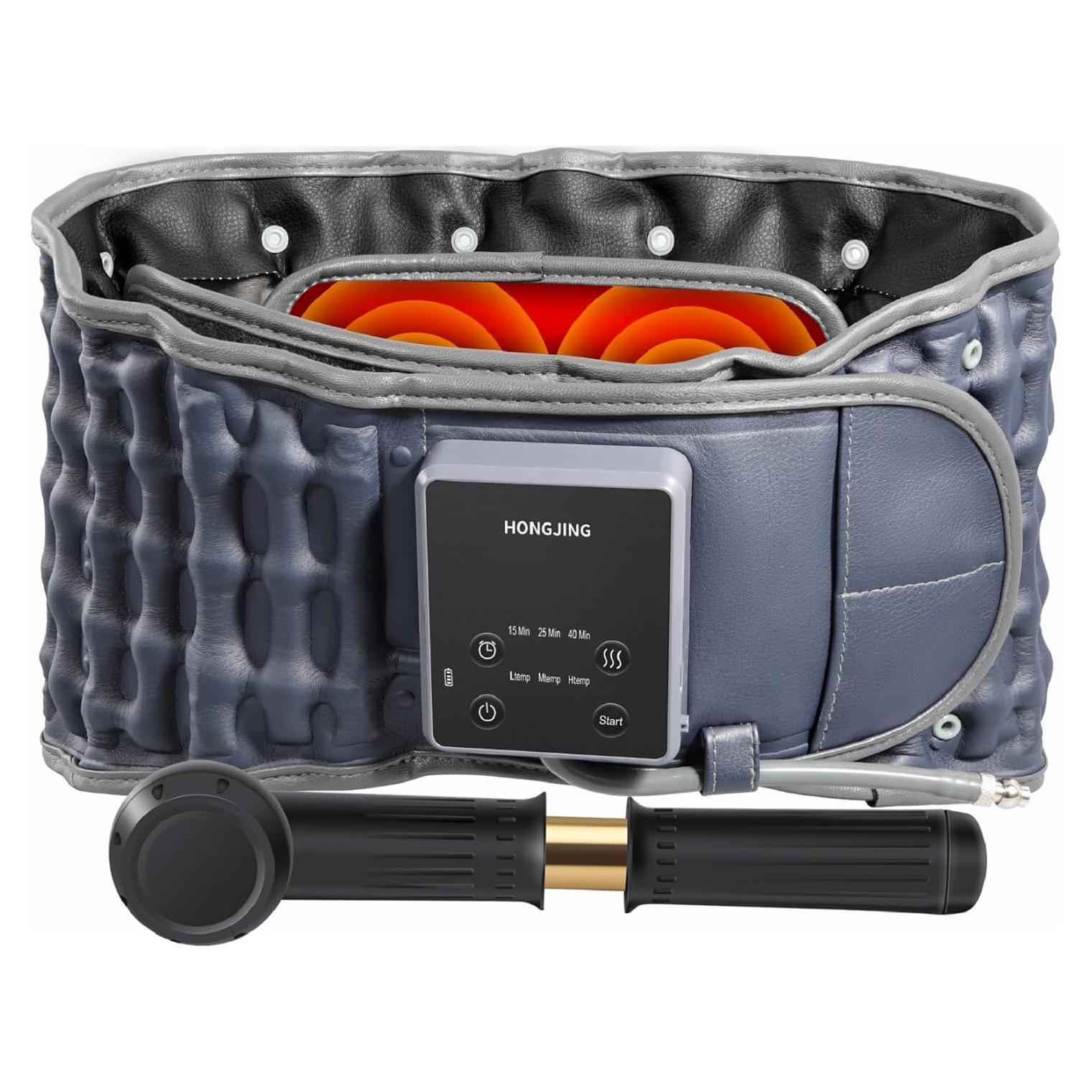 Cinturón de Descompresión Inflable HONGJING con Calor y Vibración