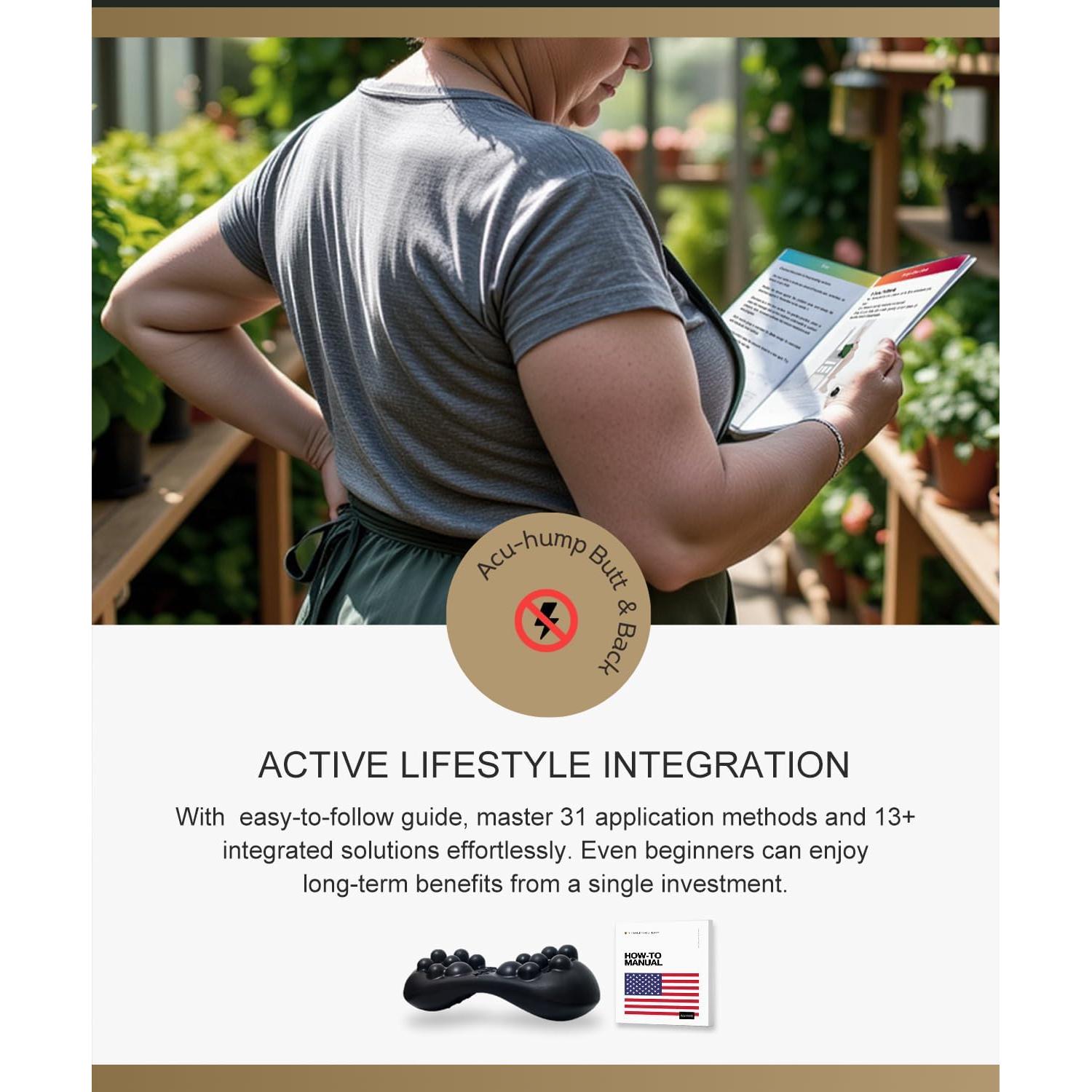 Herramienta de Masaje Acupresor THERANUB Acu-Hump 0.45 kg