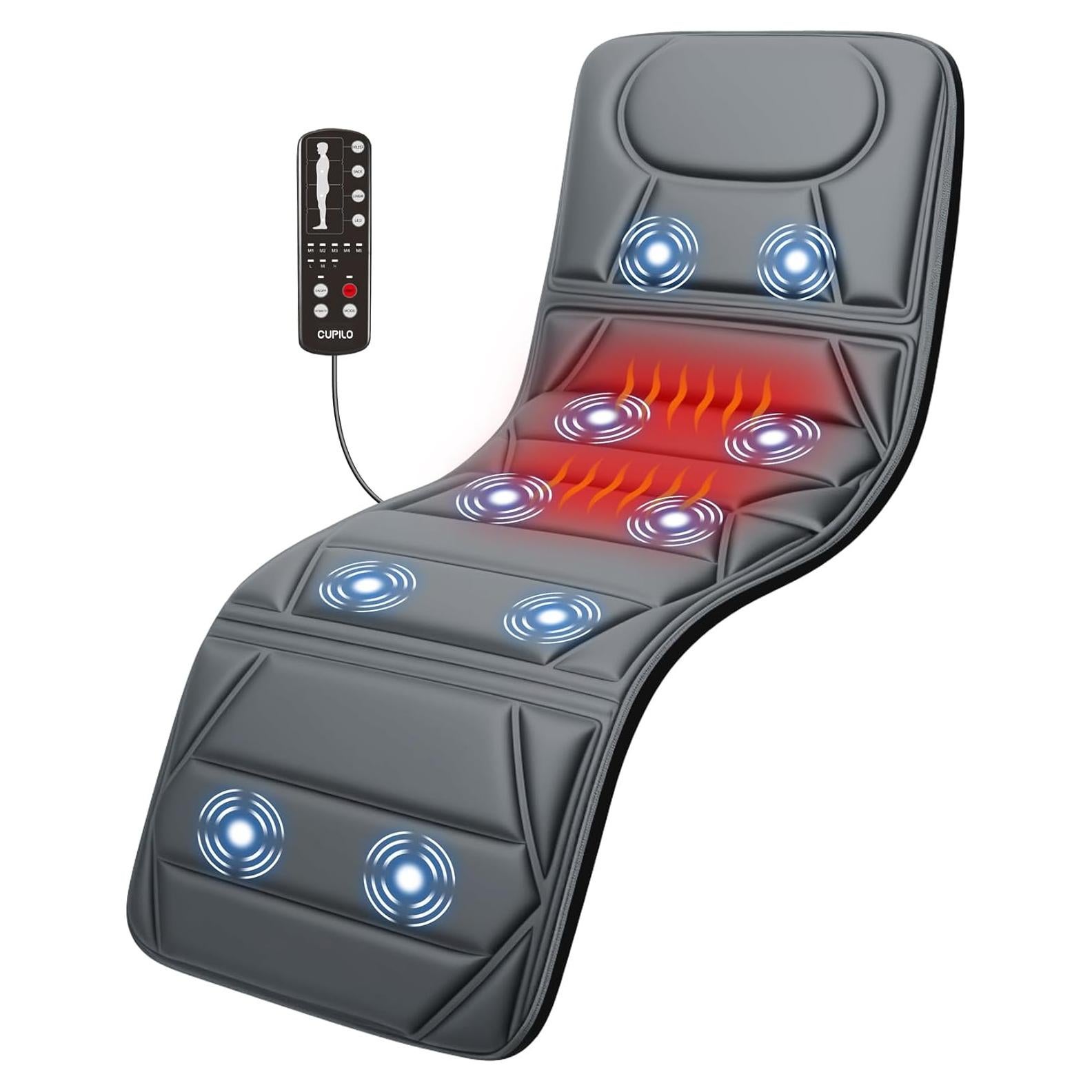 Almohadilla de Masaje Cupilo con Calor y Vibración 40x55 cm