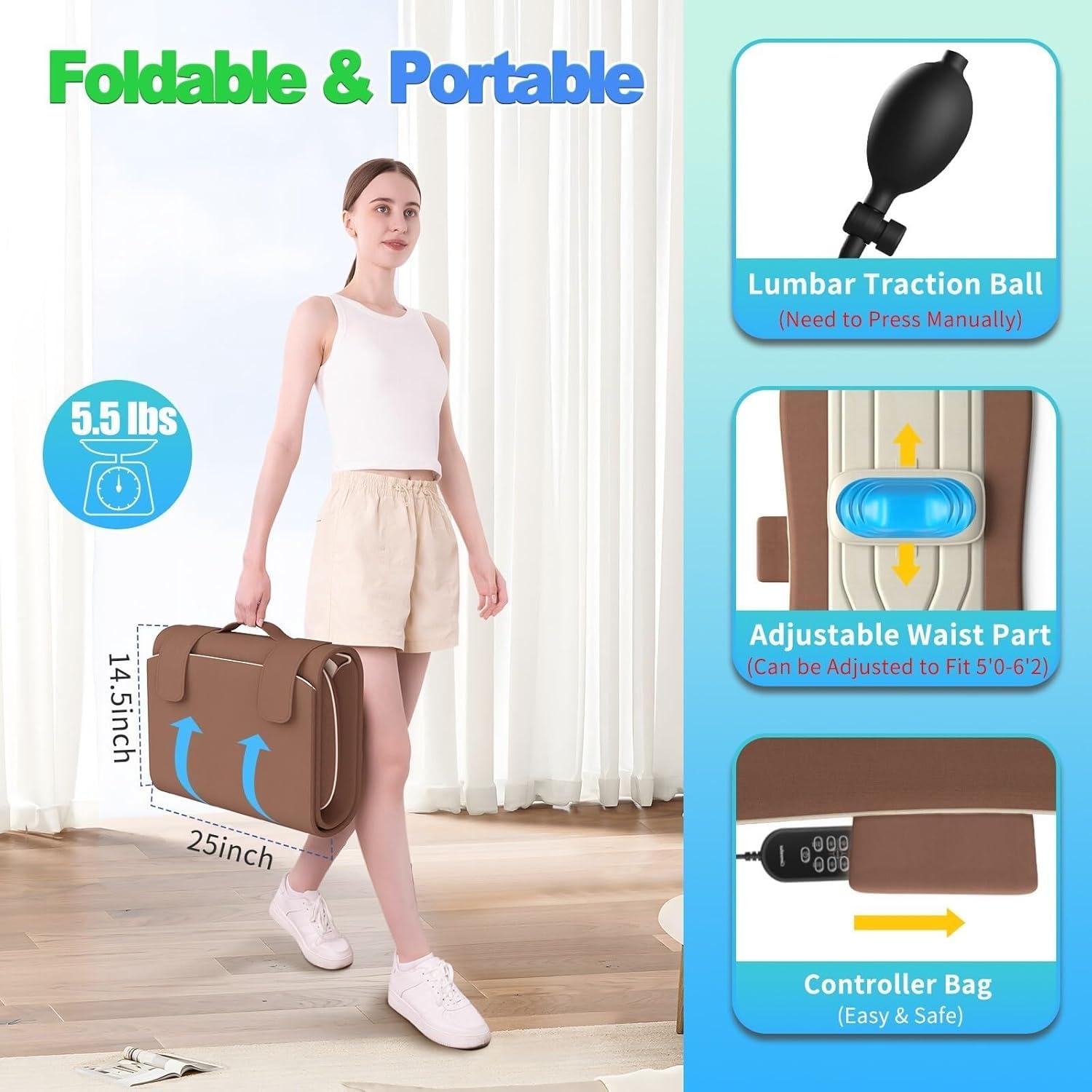 Alfombrilla de Masaje Completo Comrelax HY-8832 con Calor 146x62 cm