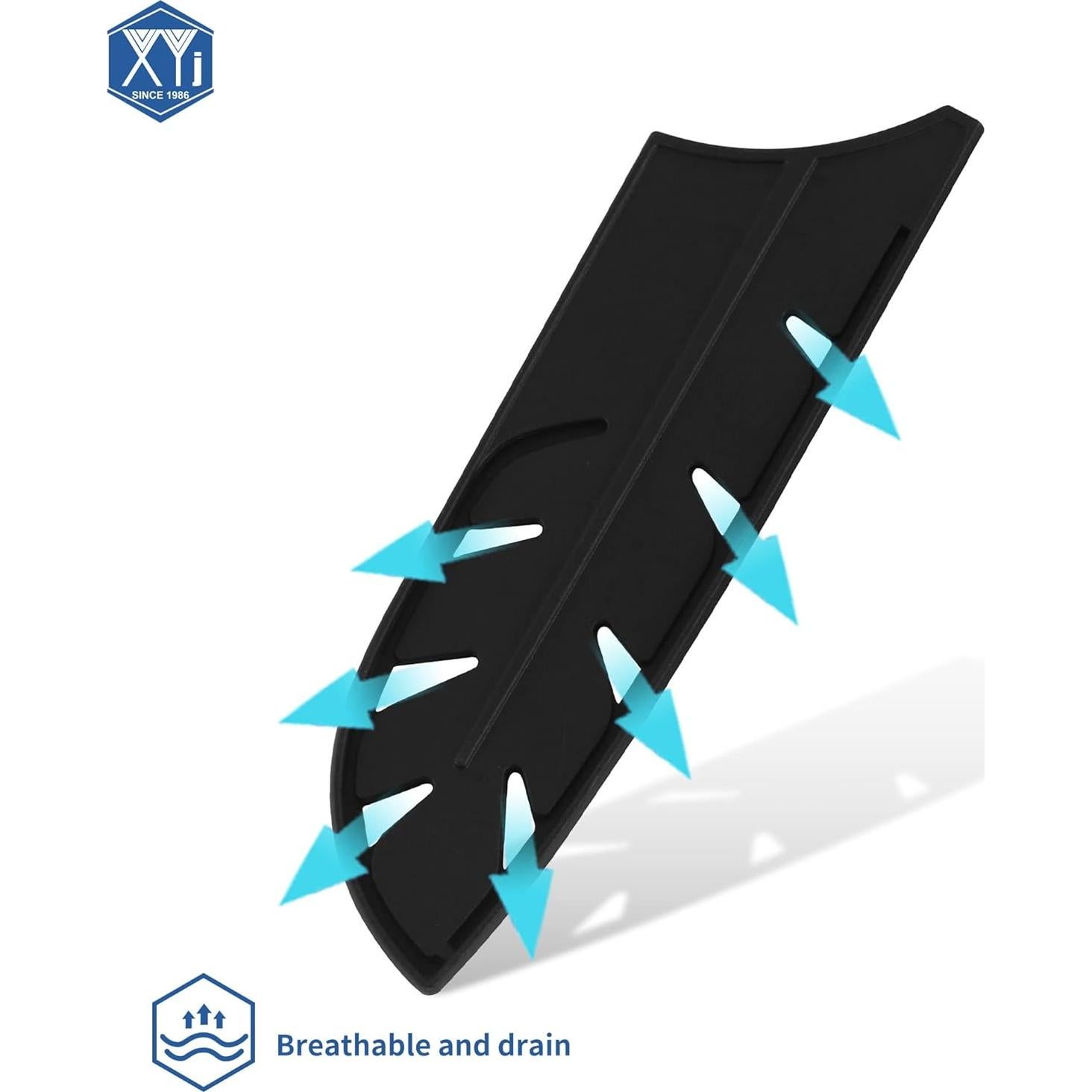 Funda de Seguridad para Cuchillo Santoku 7" XYJ Negra