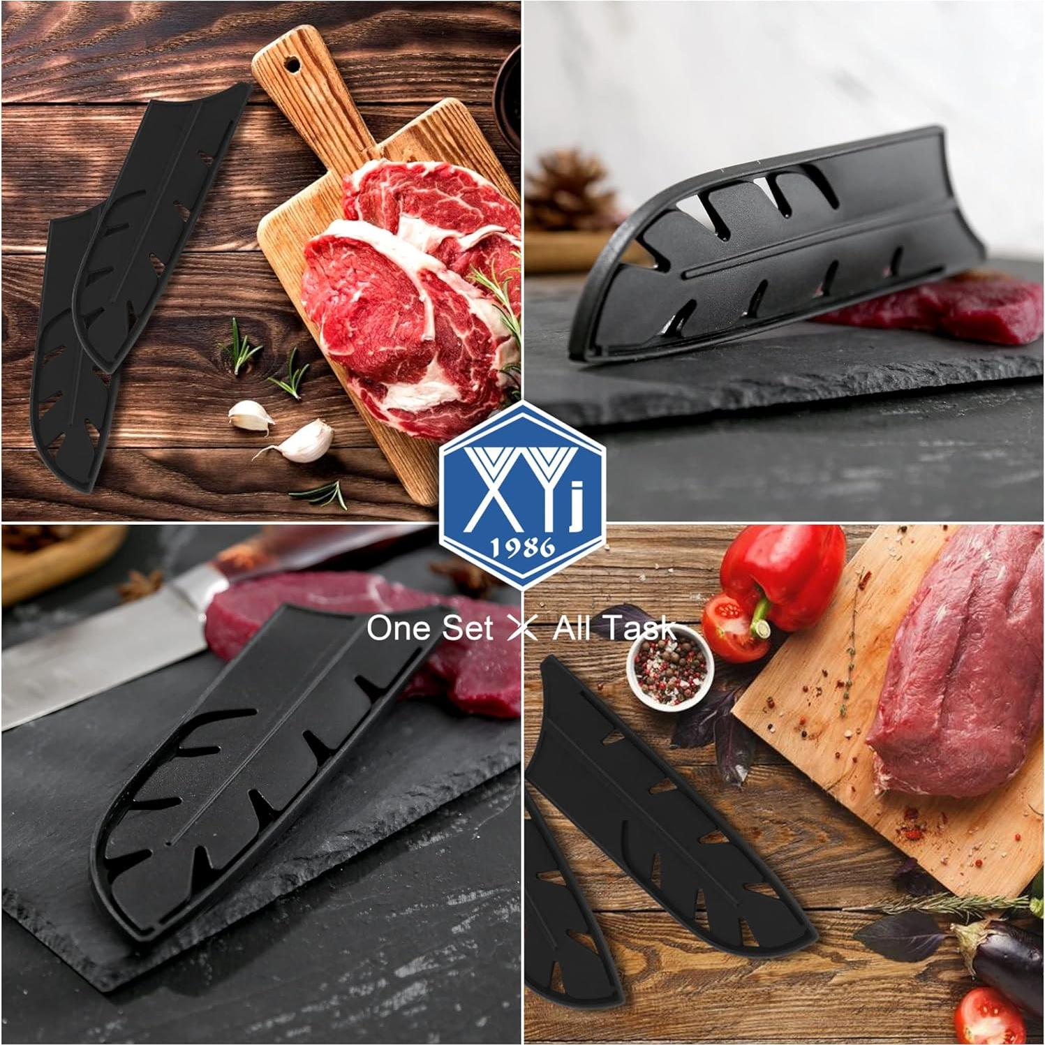 Funda de Seguridad para Cuchillo Santoku 7" XYJ Negra