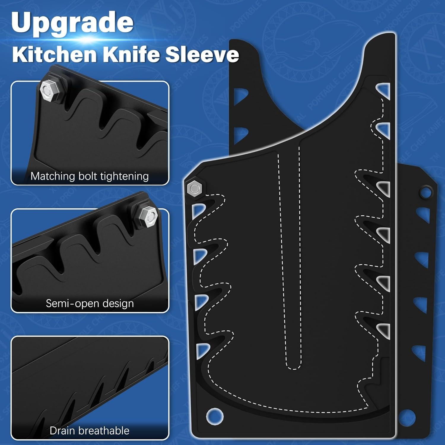 Funda Protectora para Cuchillos XYJ 23.5x6.6cm ABS Libre de BPA