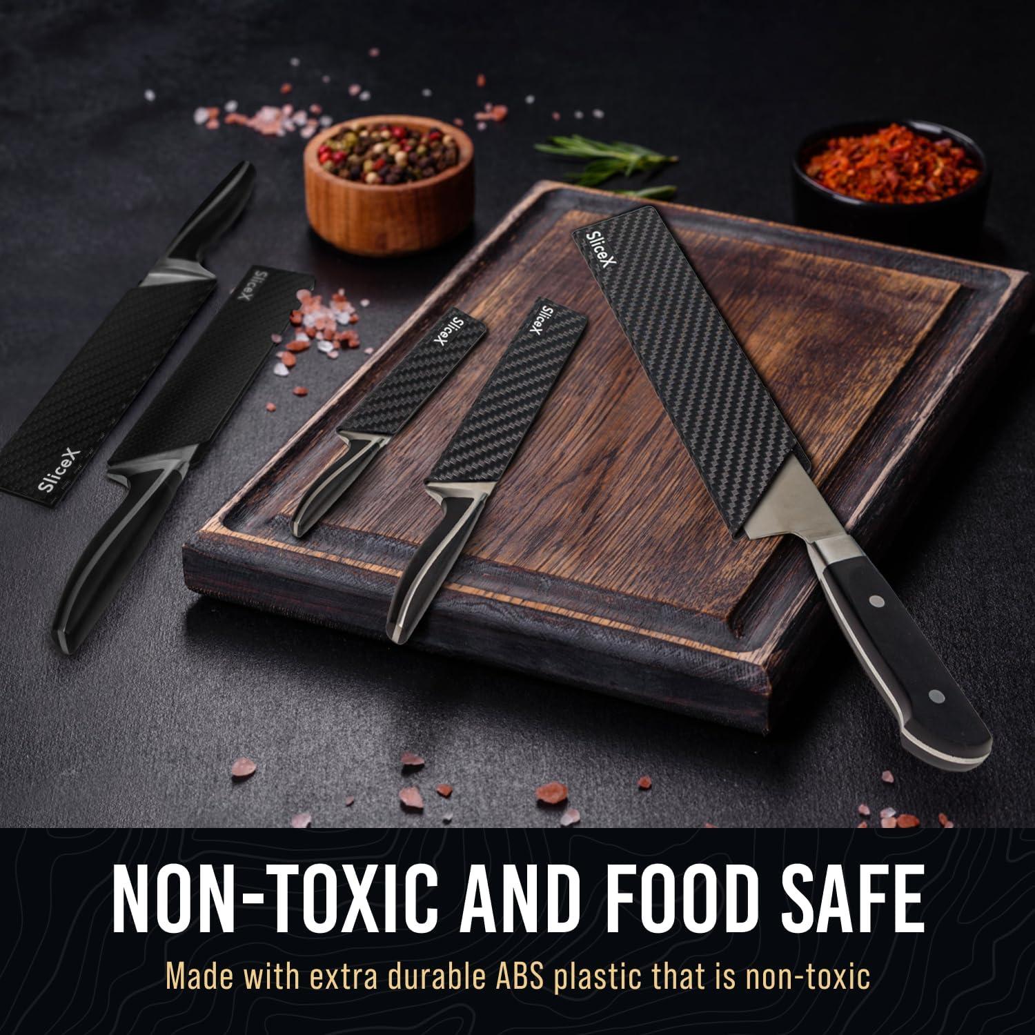 Fundas para cuchillos de cocina Bright Hobby 2 Pcs - 21.6 y 30.9 cm