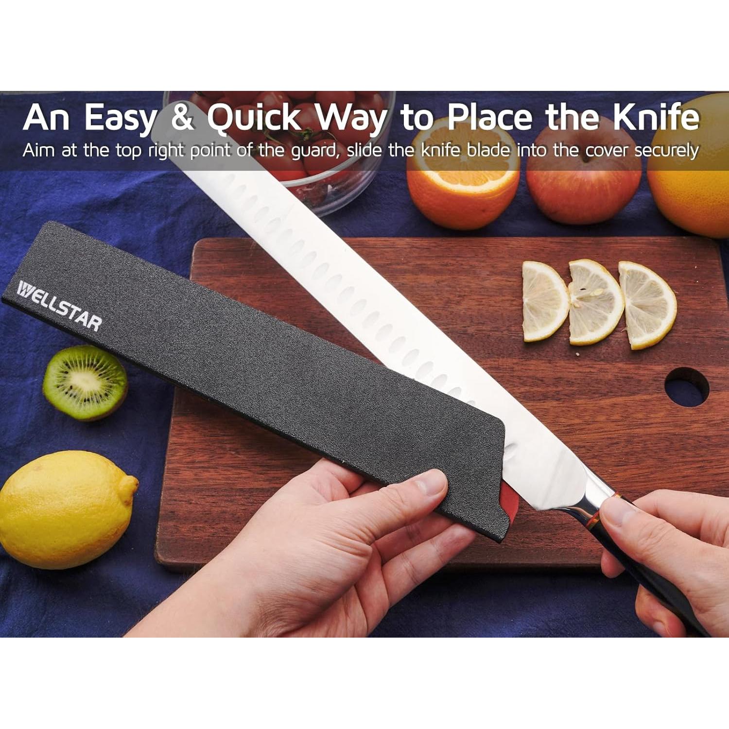 Juego de Protectores de Cuchillos WELLSTAR 2 Piezas 31.5 cm