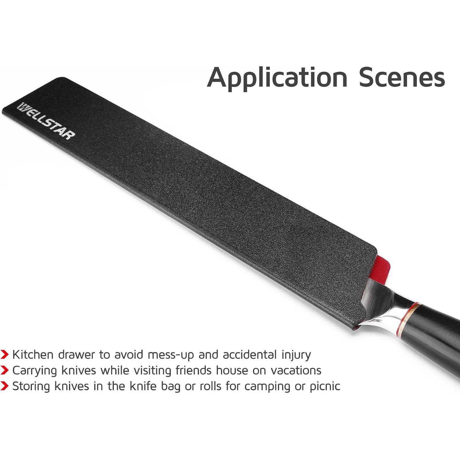 Juego de Protectores de Cuchillos WELLSTAR 2 Piezas 31.5 cm