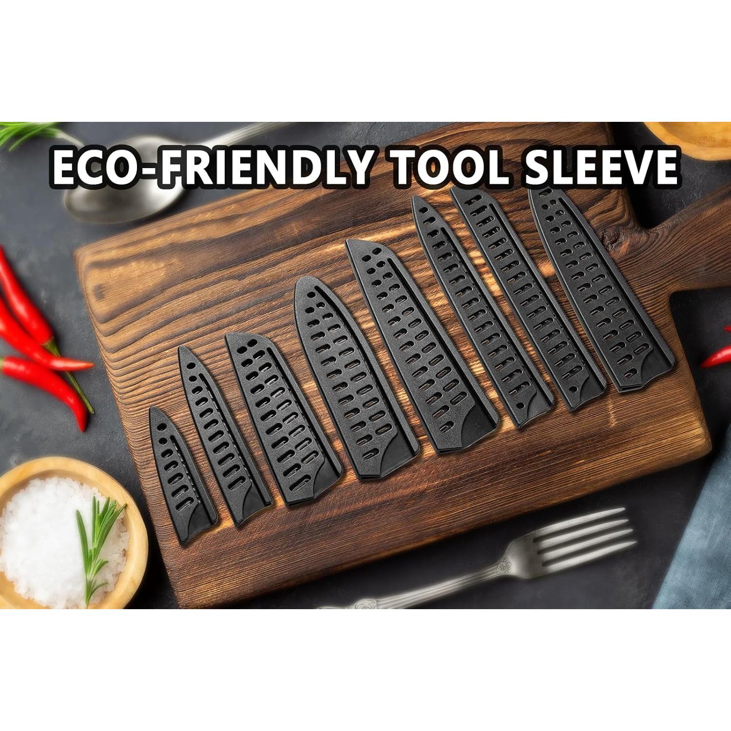 Juego de 8 Fundas Universales para Cuchillos SmileBear