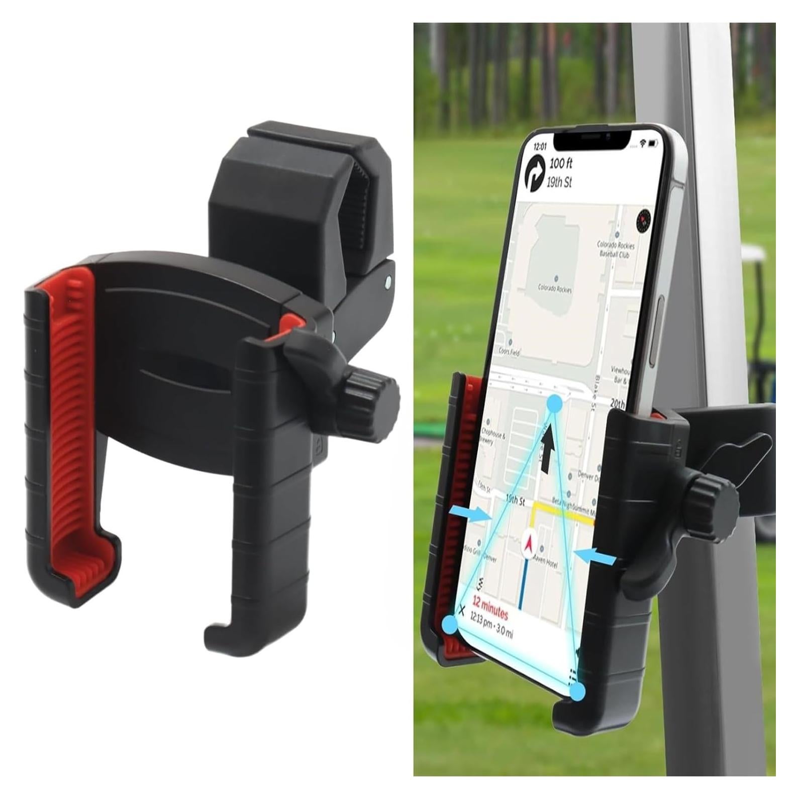 Soporte para Teléfono de Carrito de Golf AFNCX Universal 360°