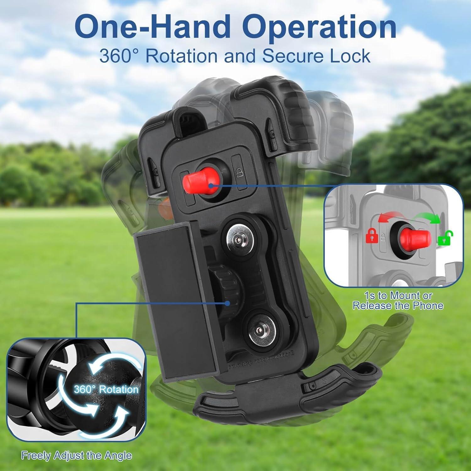 Soporte Magnético para Teléfono de Carro de Golf MOSNAI