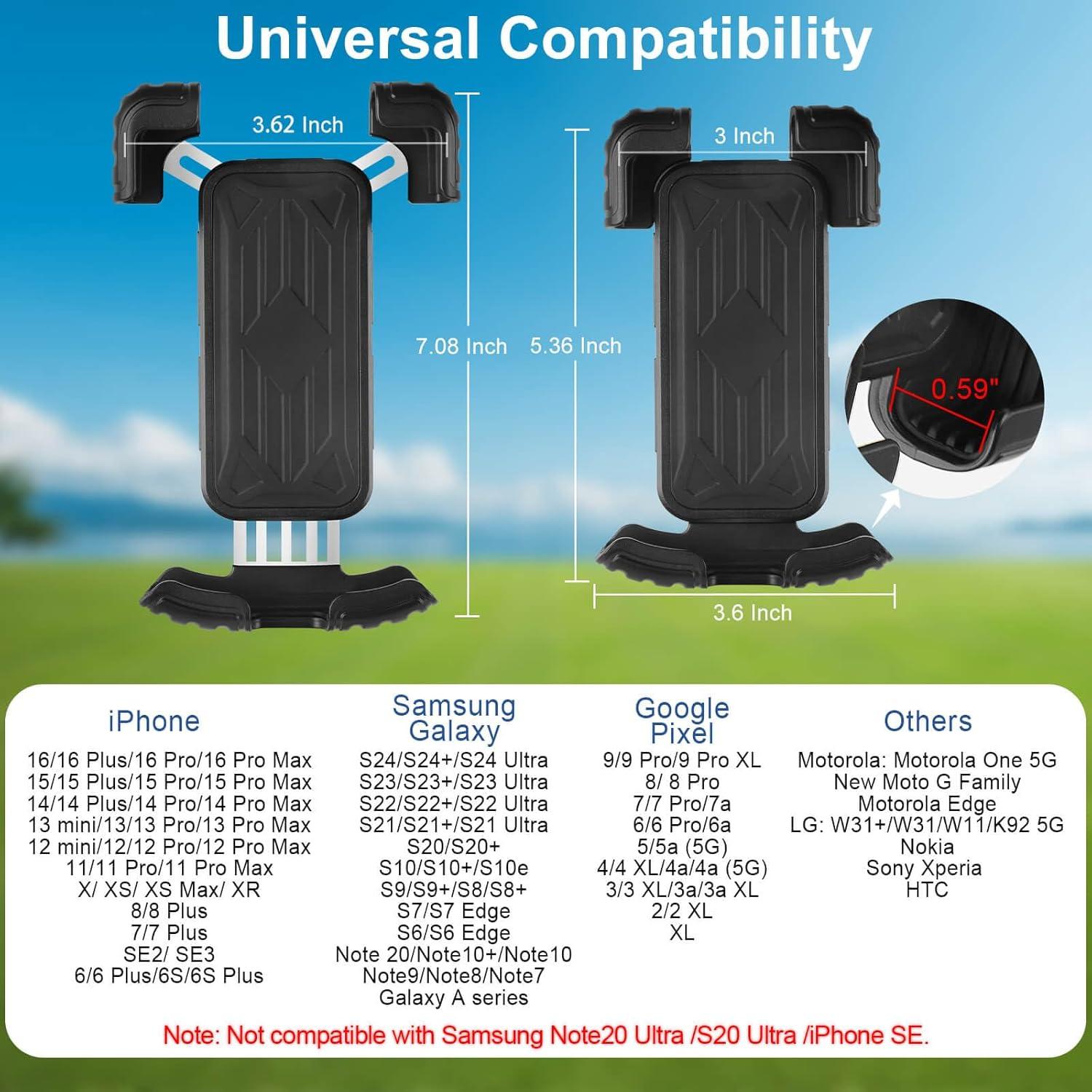 Soporte Magnético para Teléfono de Carro de Golf MOSNAI