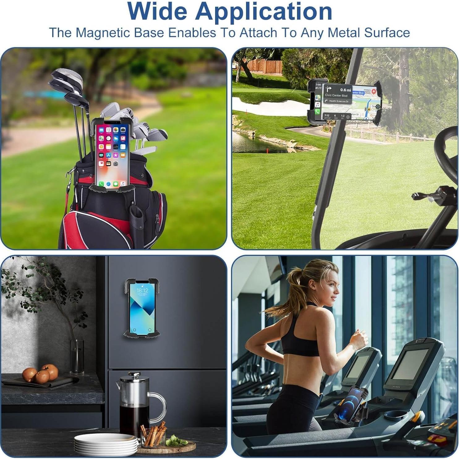 Soporte Magnético para Teléfono de Carro de Golf MOSNAI