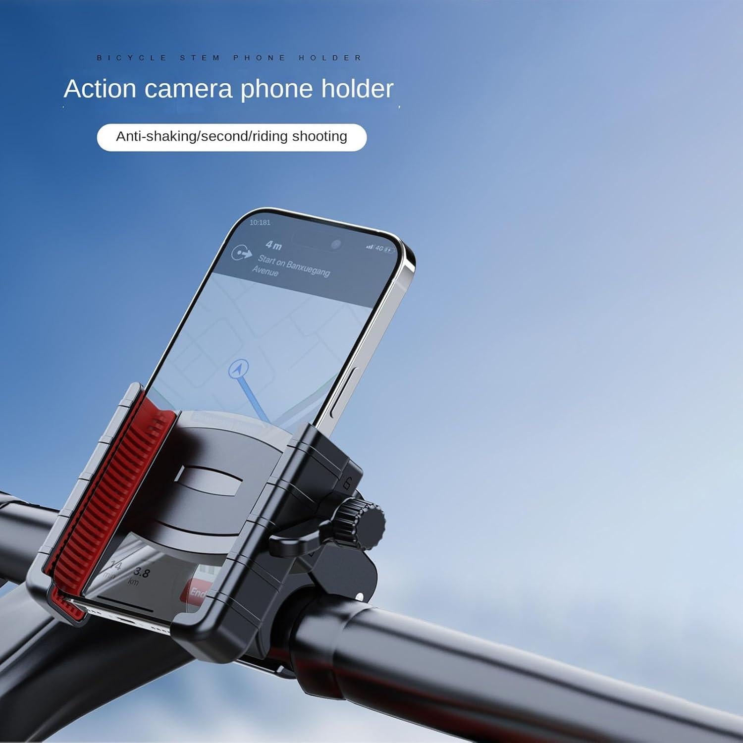 Soporte para Teléfono de Carrito de Golf Genérico - Rotación 360°