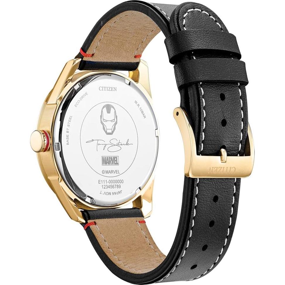 Reloj Citizen Eco-Drive Tony Stark 43mm Dorado y Negro