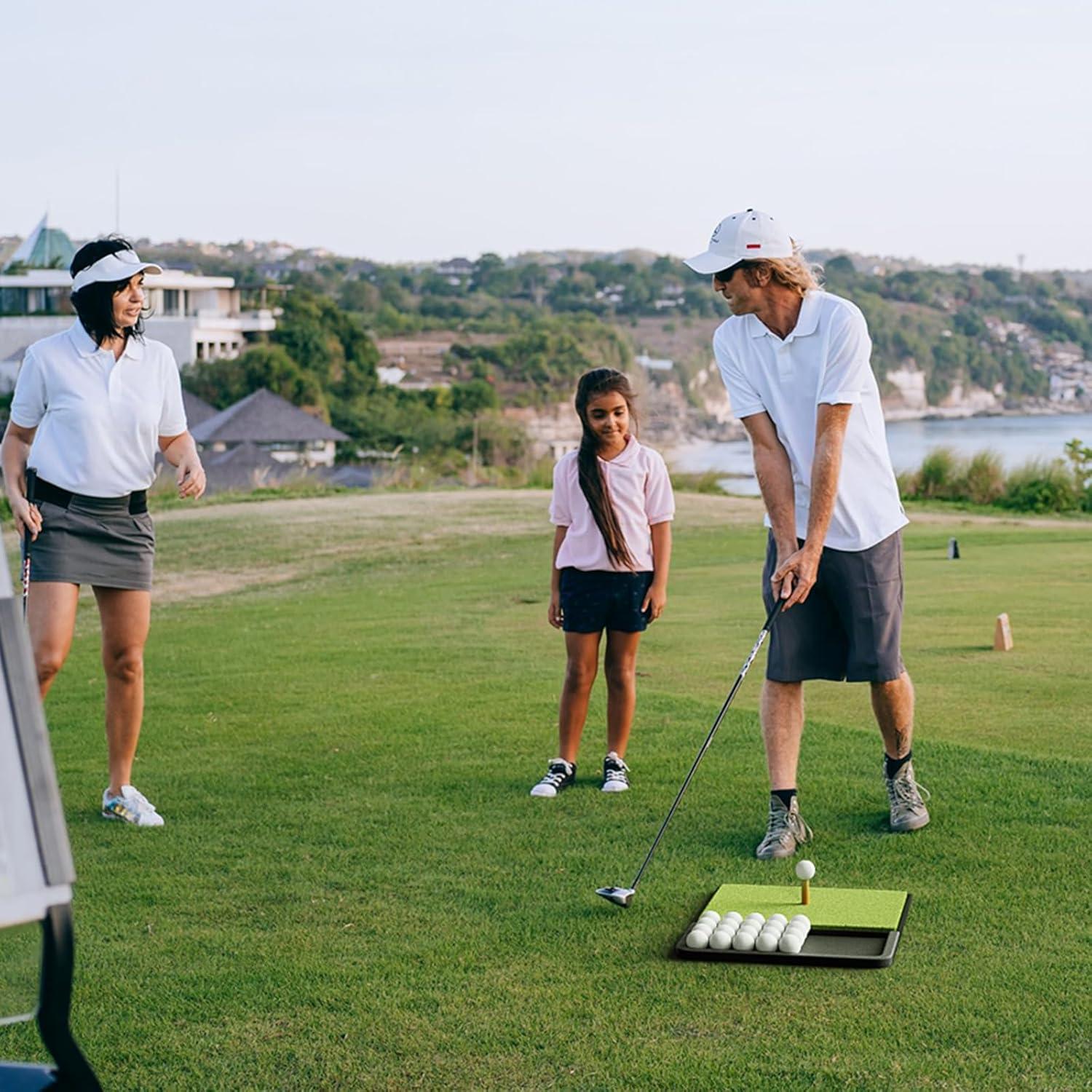 Alfombra de Golf Ponsonbay D216 con Bandeja y Base Antideslizante