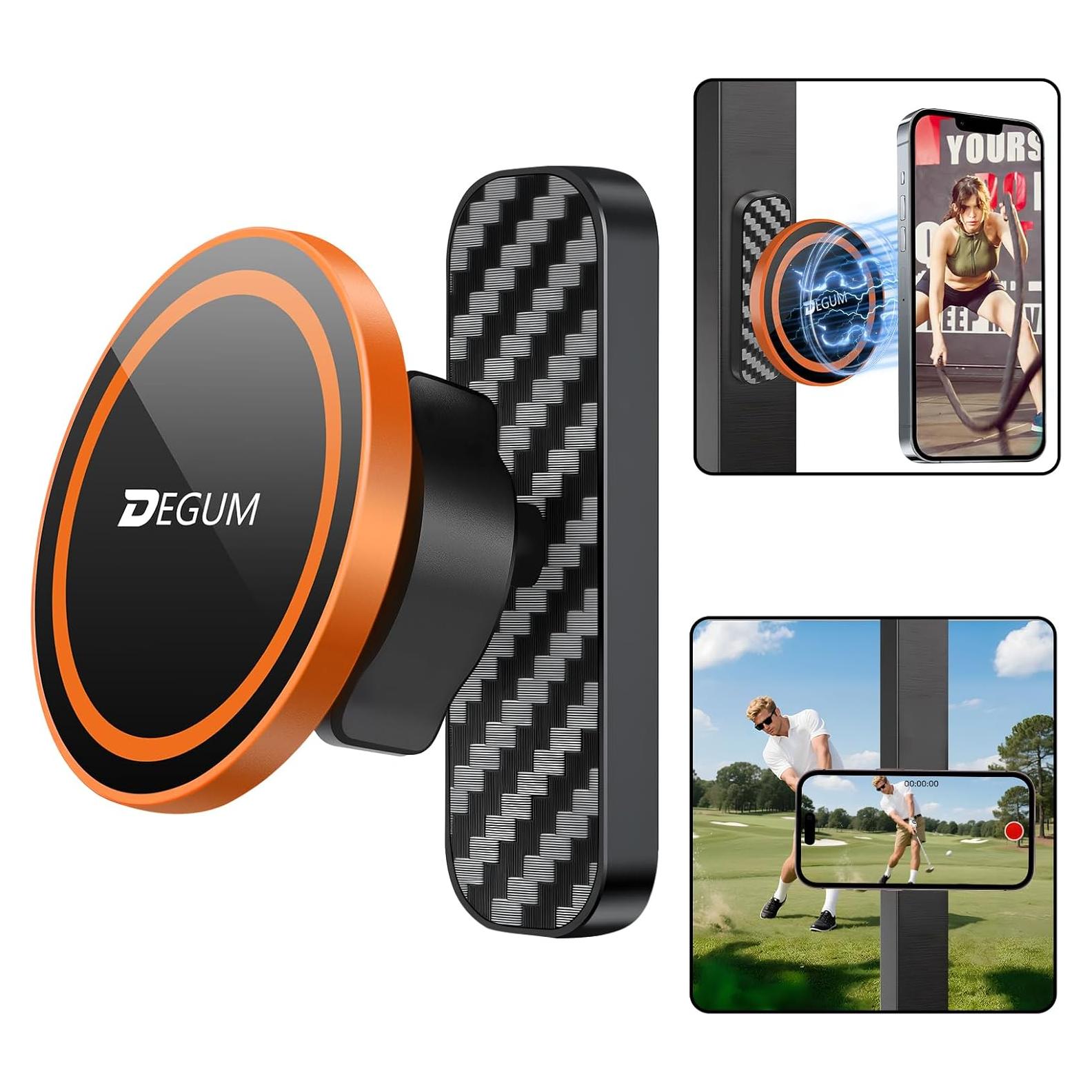 Soporte magnético para teléfono de carrito de golf DEGUM LCT009