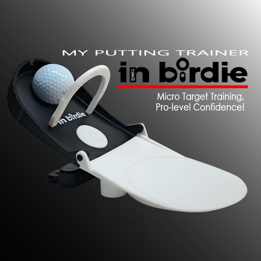 Entrenador de Putting BIRDIE79 Plegable con 3 Modos de Práctica