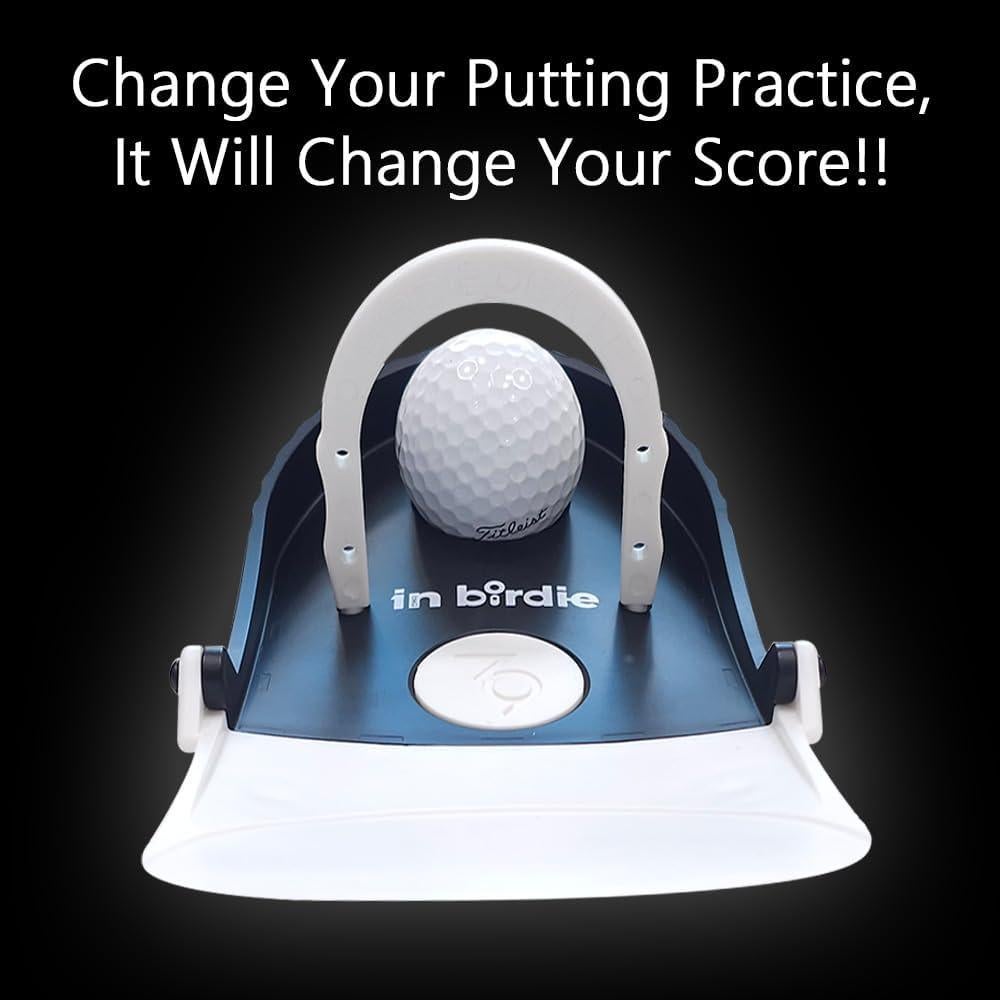 Entrenador de Putting BIRDIE79 Plegable con 3 Modos de Práctica